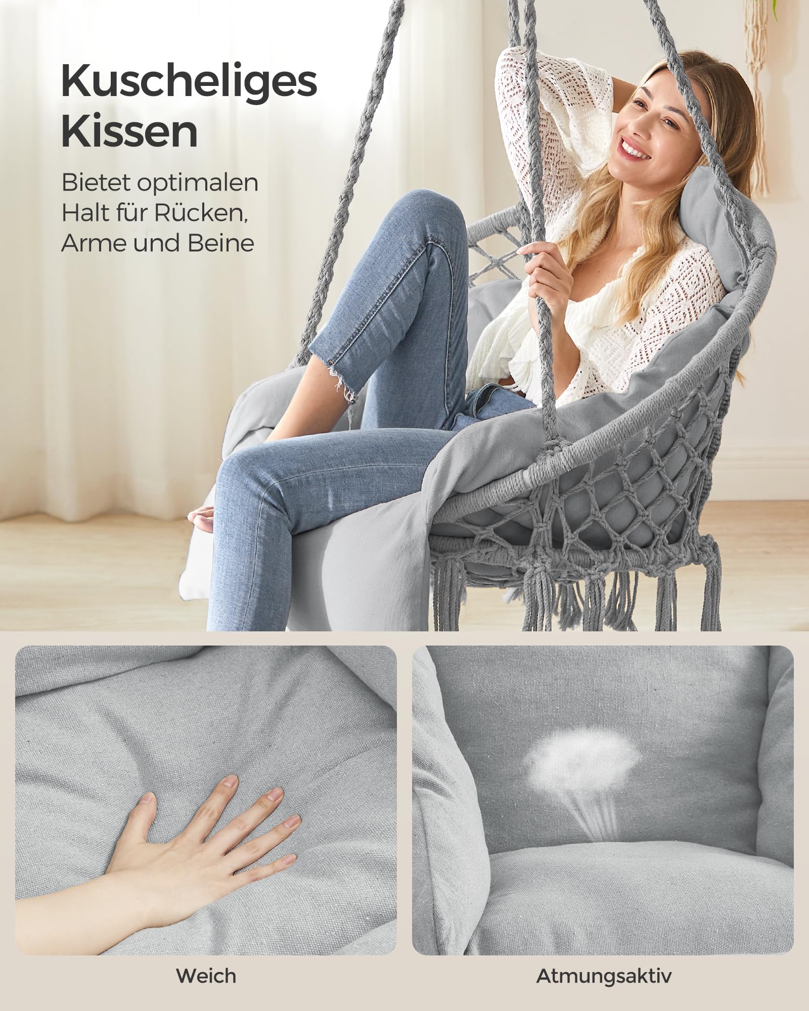 songmics-h-ngesessel-mit-kissen-bis-120-kg-skandinavisch-taubengrau-gdc042g11v3 image 3