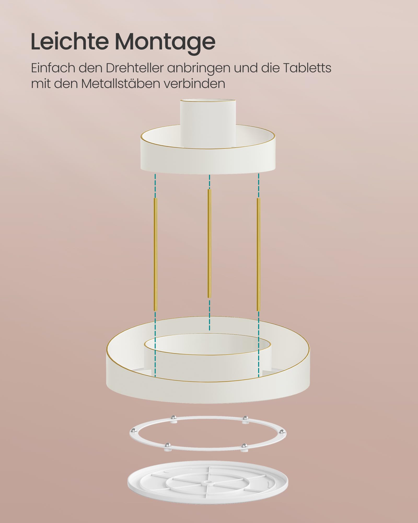 songmics-make-up-organizer-drehbar-jka027w01-2-ebenen-rund-wei-goldfarben image 7