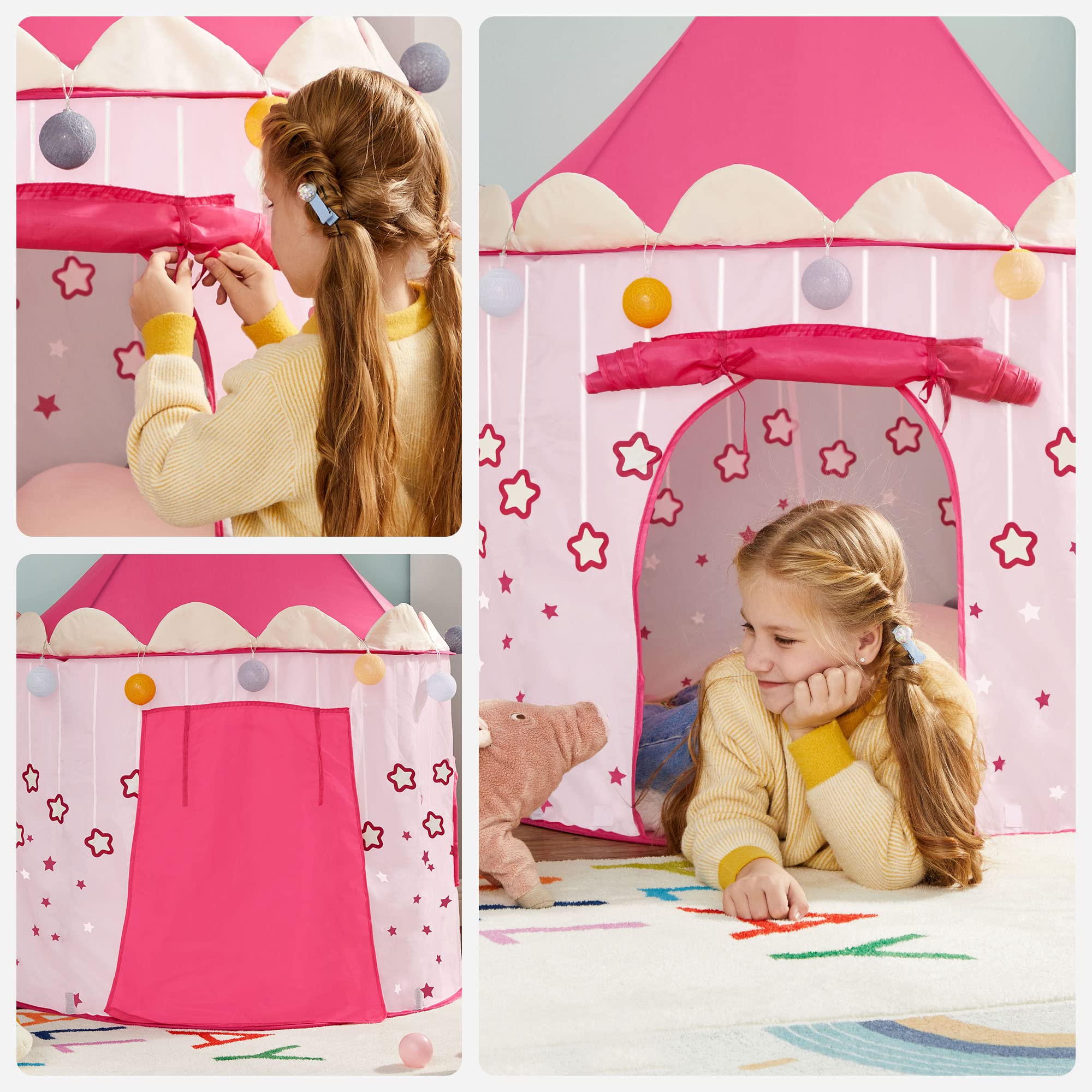 songmics-spielzelt-prinzessinnenschloss-lpt01pk-pink-101x135-cm image 5
