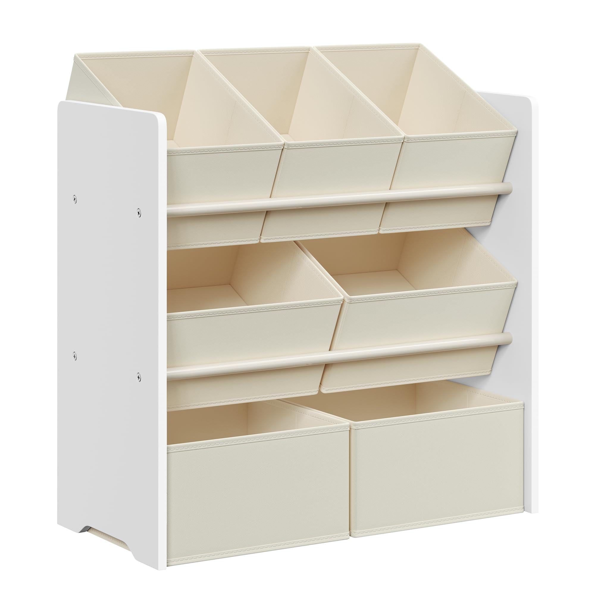 songmics-kinderregal-spielzeugregal-gkr034w10-wolkenwei-62-5x29-5x60-cm-7-boxen image 1