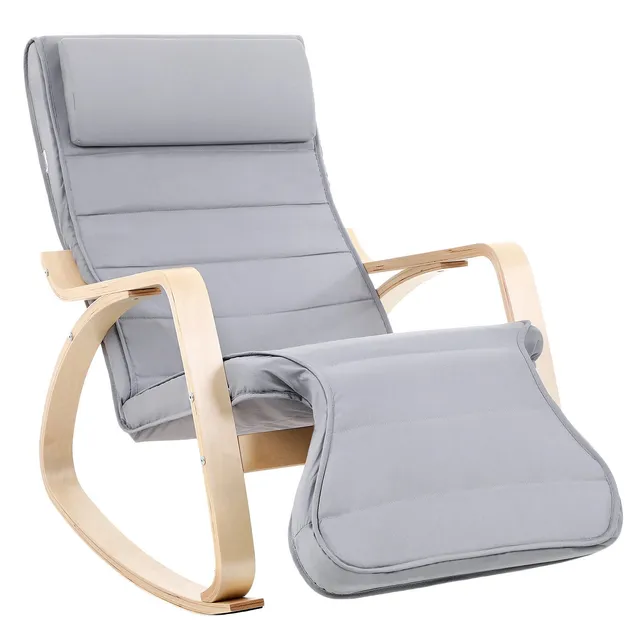 songmics-schaukelstuhl-lyy42g-relaxstuhl-mit-fu-st-tze-125-x-67-x-91-cm-hellgrau image 1