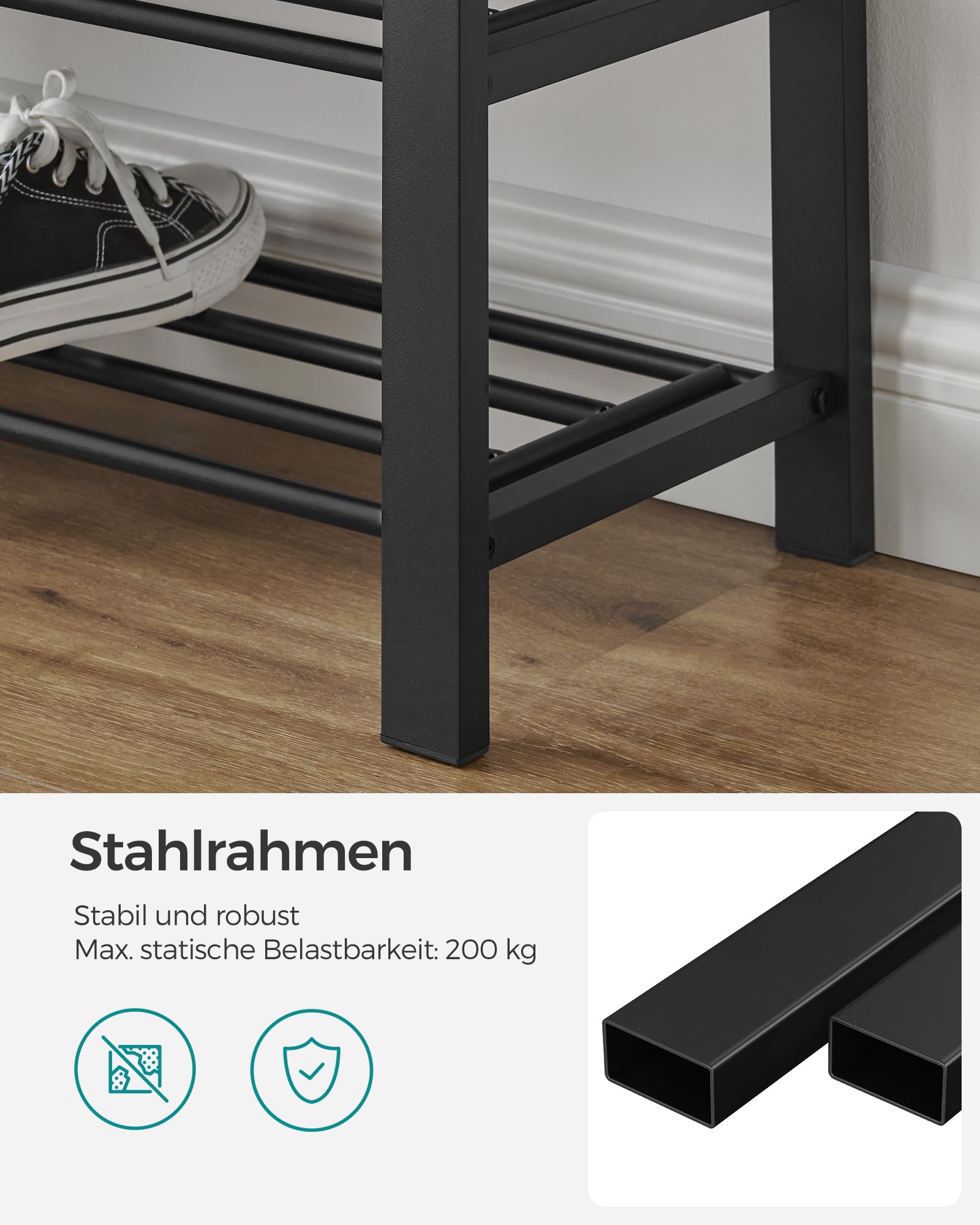 songmics-schuhbank-mit-3-ebenen-sitzpolster-leinen-metallrahmen-bis-200-kg image 4