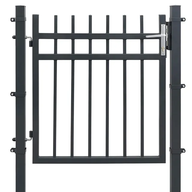 songmics-gartentor-gartent-r-zauntor-106-x-90-cm-grau-ggd350g image 1