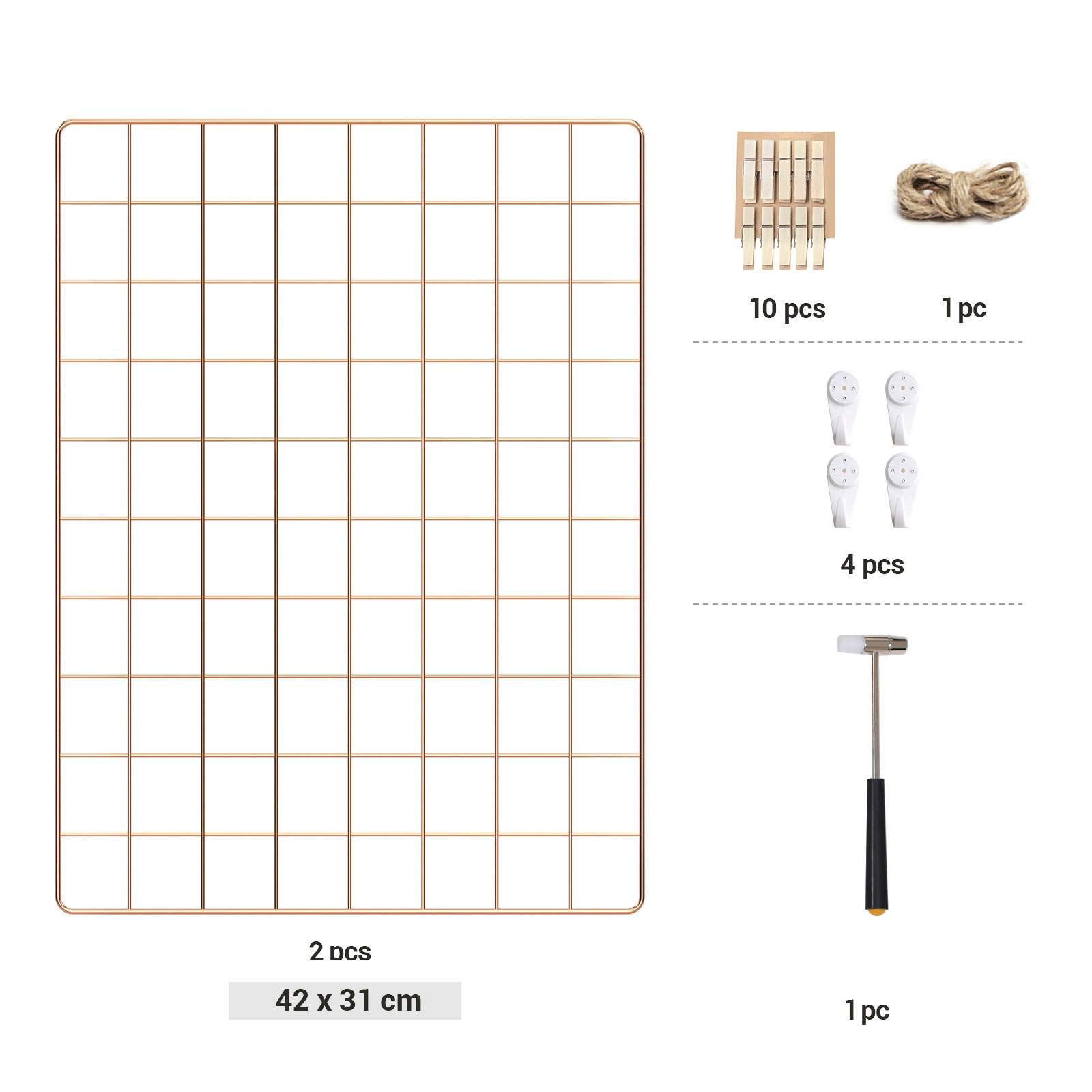 songmics-bilderst-nder-gitter-wanddeko-2er-set-metall-gold-lpp01gd image 6