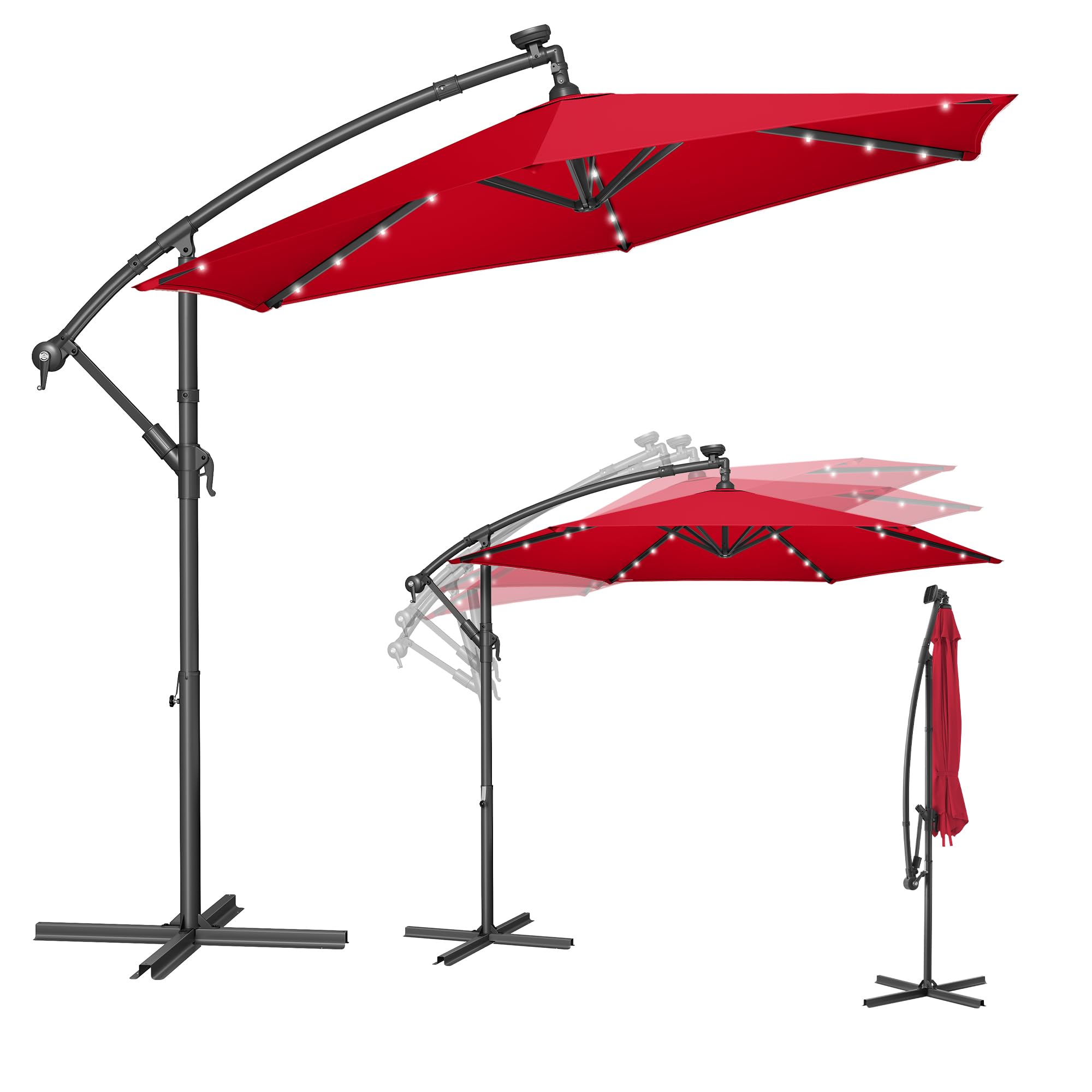 songmics-ampelschirm-300-cm-mit-led-solar-beleuchtung-upf-50 image 8