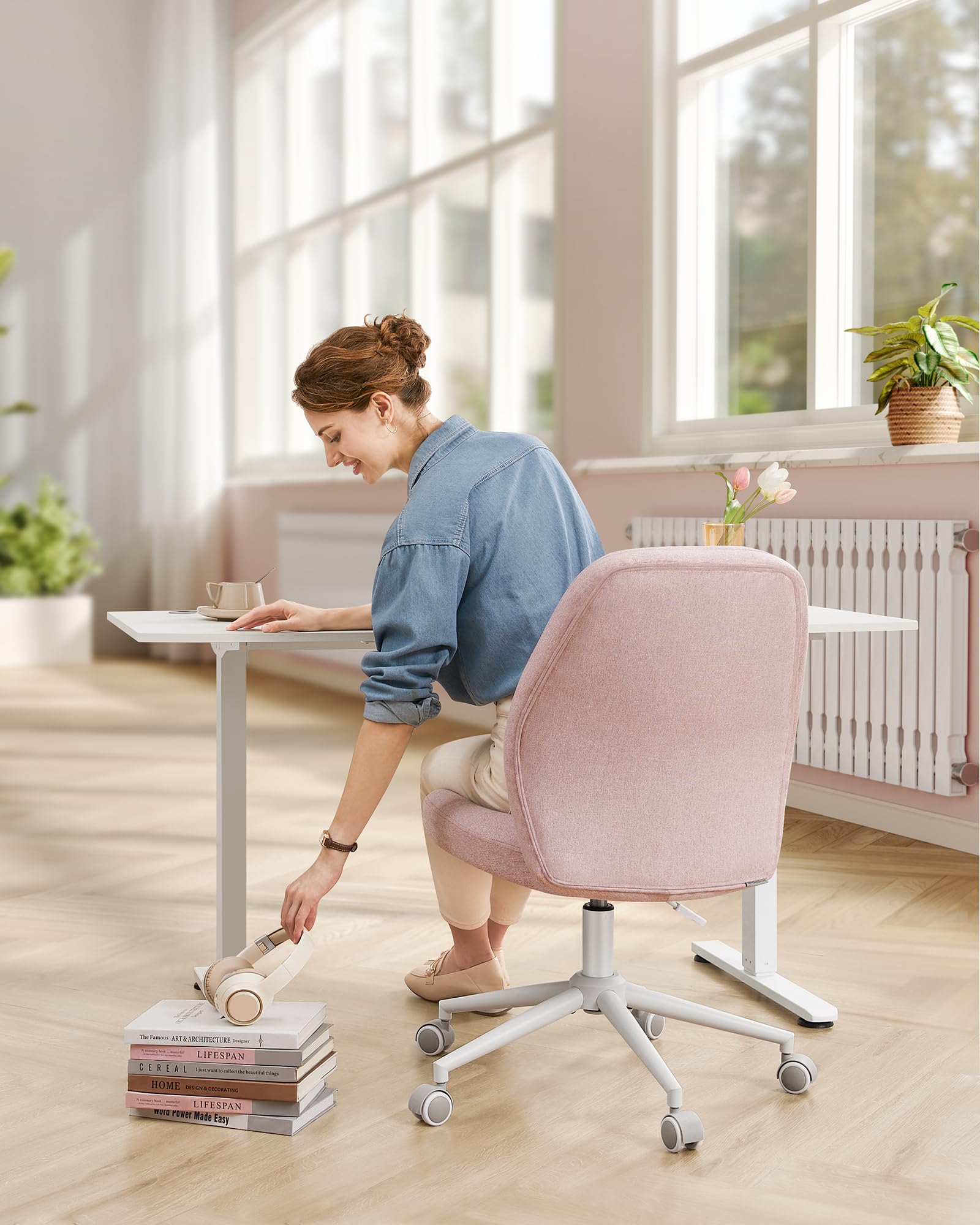 songmics-home-obg044r01v1-drehstuhl-b-rostuhl-schminkstuhl-pastellrosa image 2