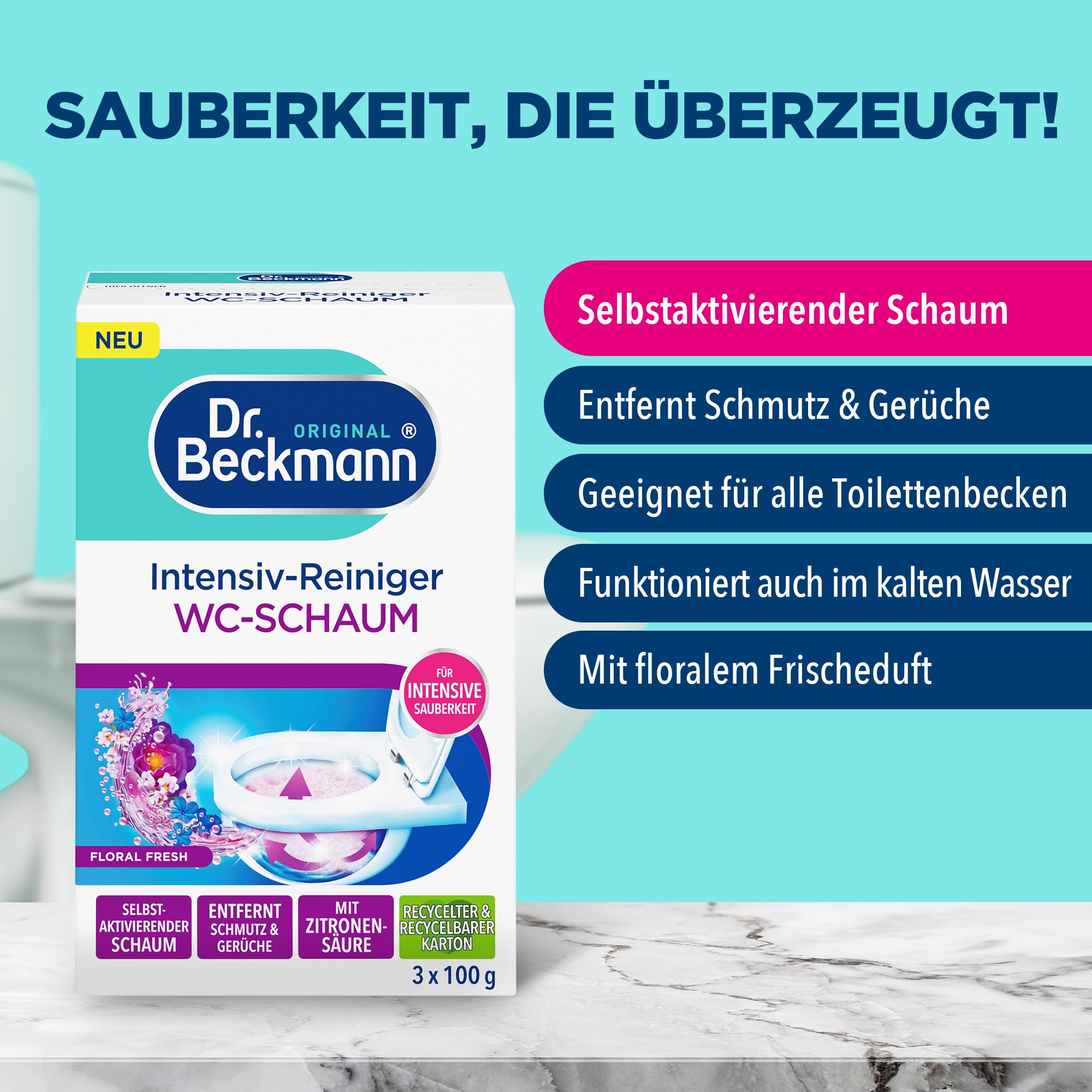 dr-beckmann-intensiv-reiniger-wc-schaum-floral-fresh-3-x-100-g image 3
