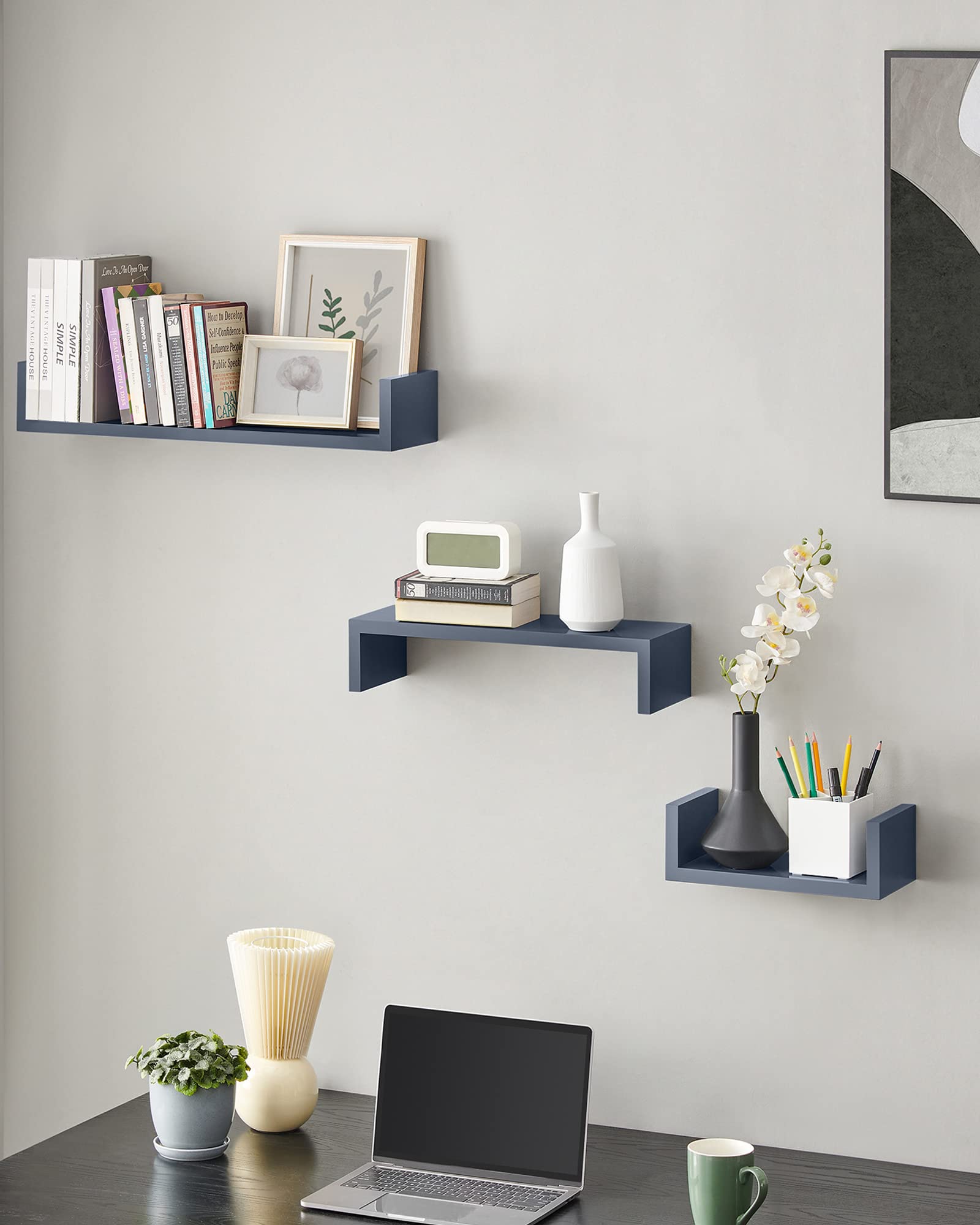 songmics-h-ngeregal-lws66gy-3er-set-u-form-grau-gl-nzend-30-45-60-cm image 4
