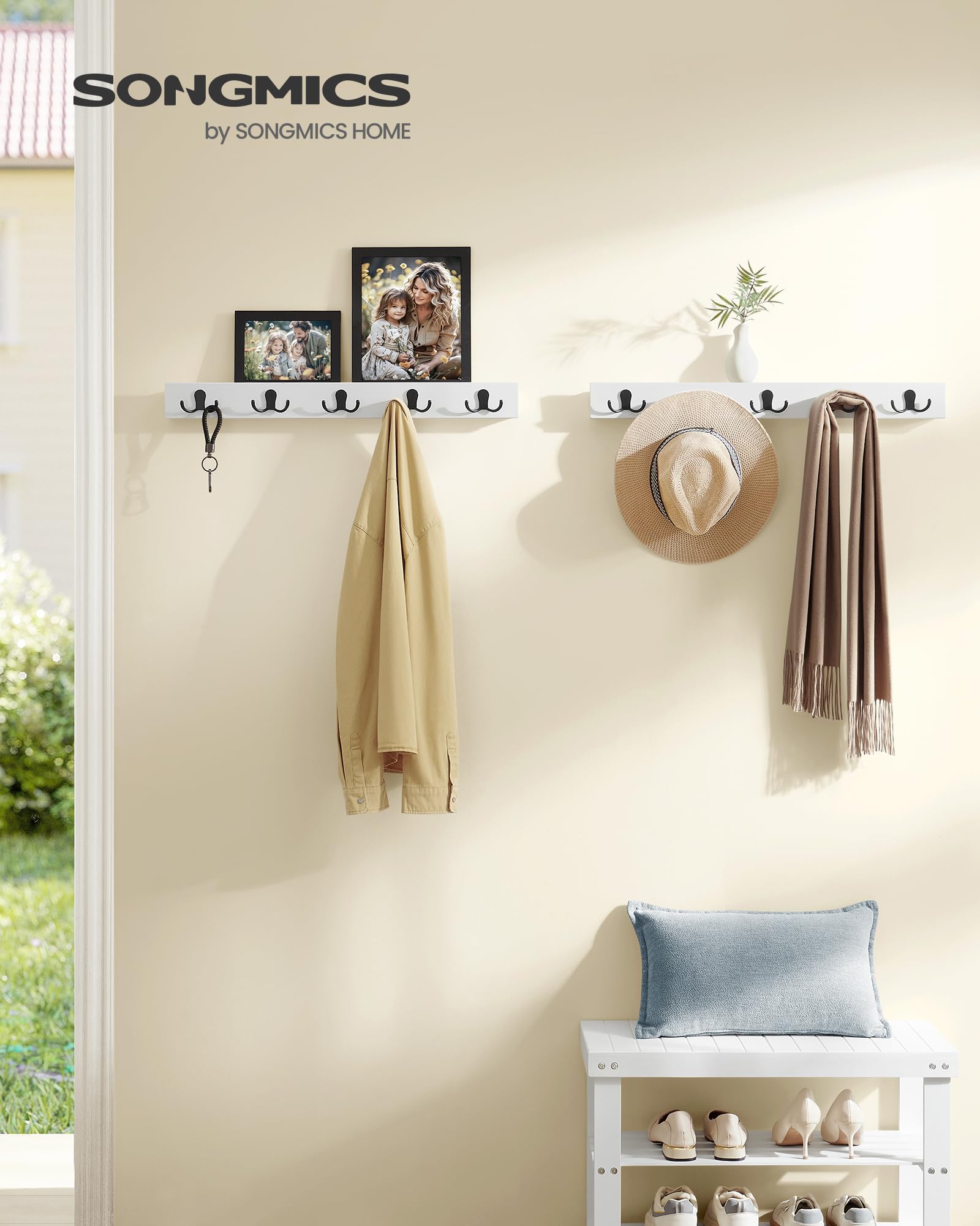 songmics-wandgarderobe-lcr052w01-2er-set-wolkenwei-mit-ablage-10-haken image 2