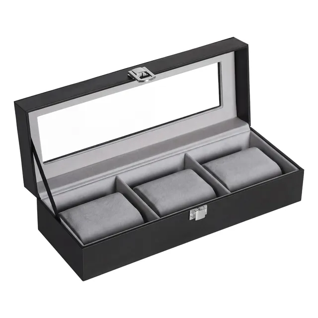 songmics-uhrenbox-jwb039b201-mit-3-f-chern-glasdeckel image 1