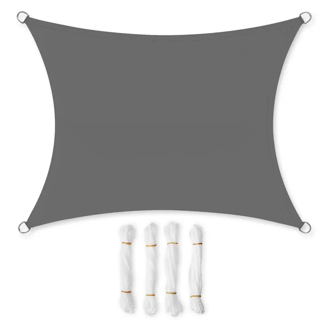 songmics-sonnensegel-4-x-6-m-rechteck-pes-anthrazit-gsh46gyv1 image 1
