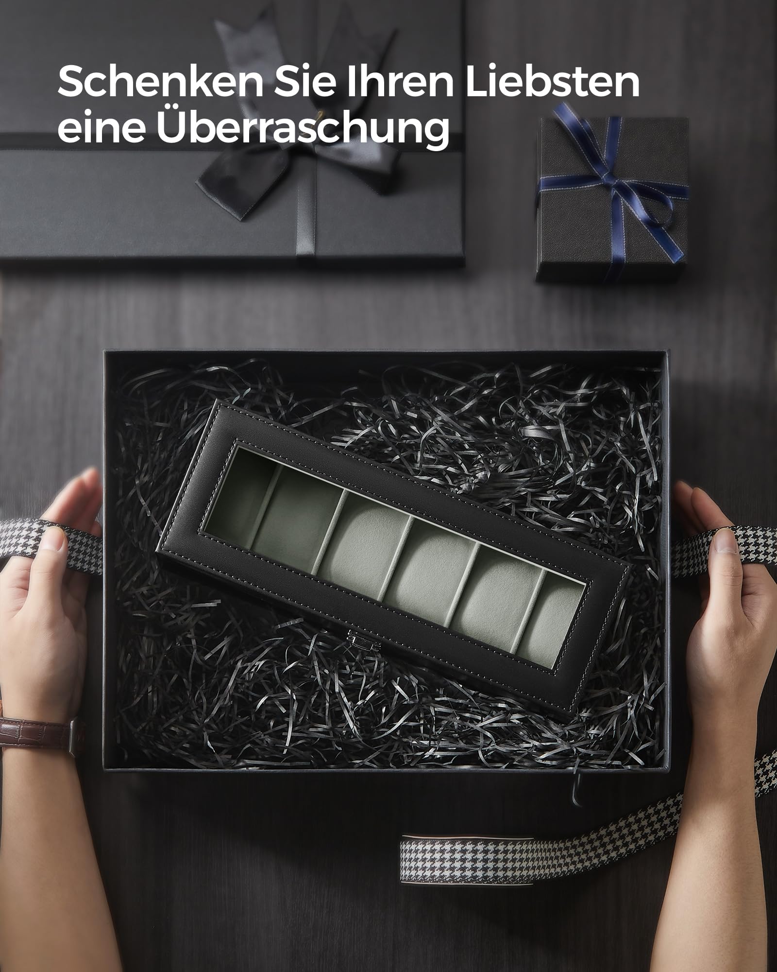 songmics-uhrenbox-jwb06bk-mit-6-f-chern-glasdeckel-schwarz image 7