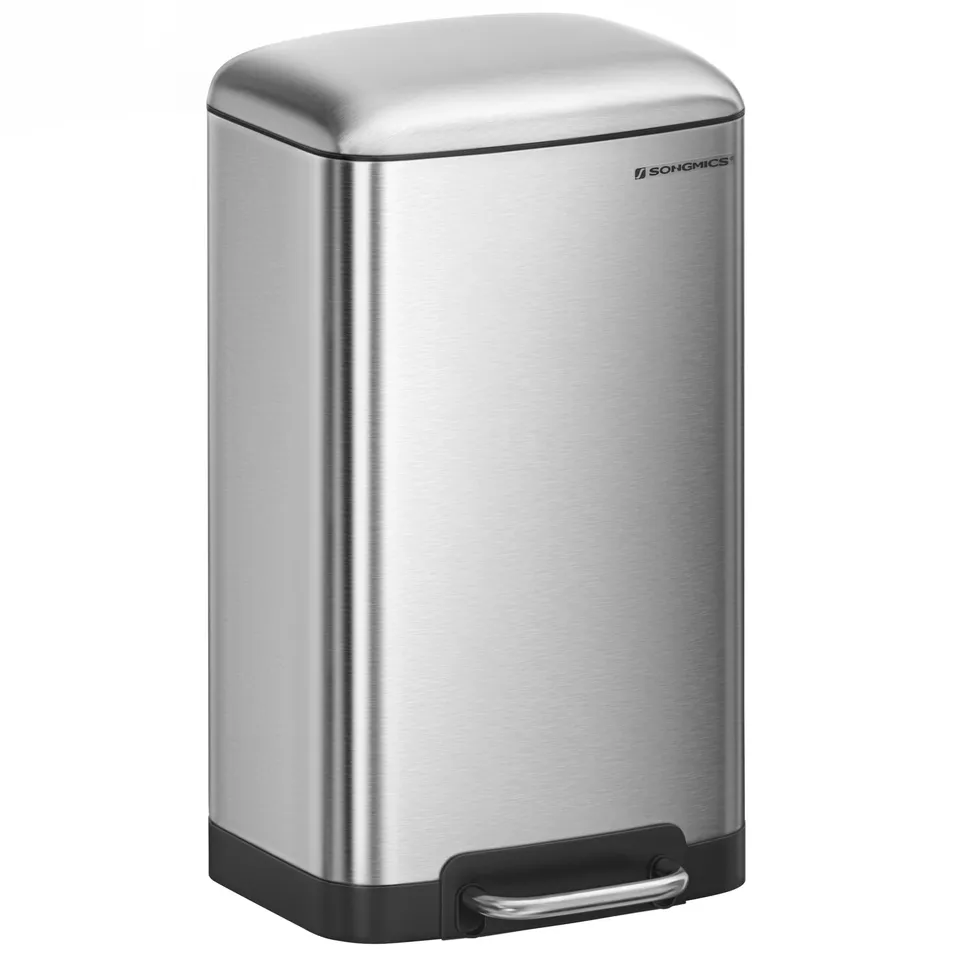 songmics-m-lleimer-30-liter-treteimer-stahl-softclose-silbern image 1