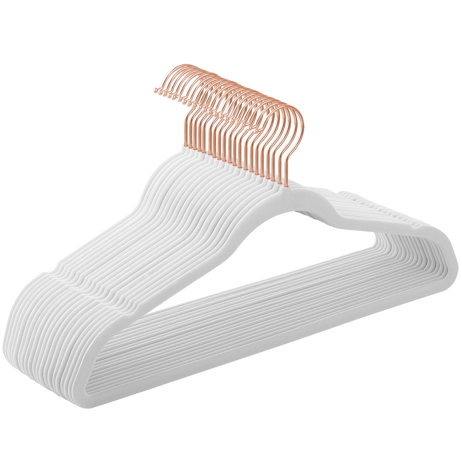 songmics-samt-kleiderb-gel-crf026w01-20er-set-41-5-cm-wei-ros-gold image 1