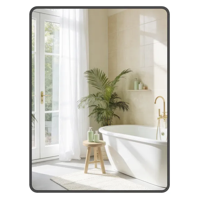 songmics-wandspiegel-rechteckig-aluminiumrahmen-81-x-61-cm image 1