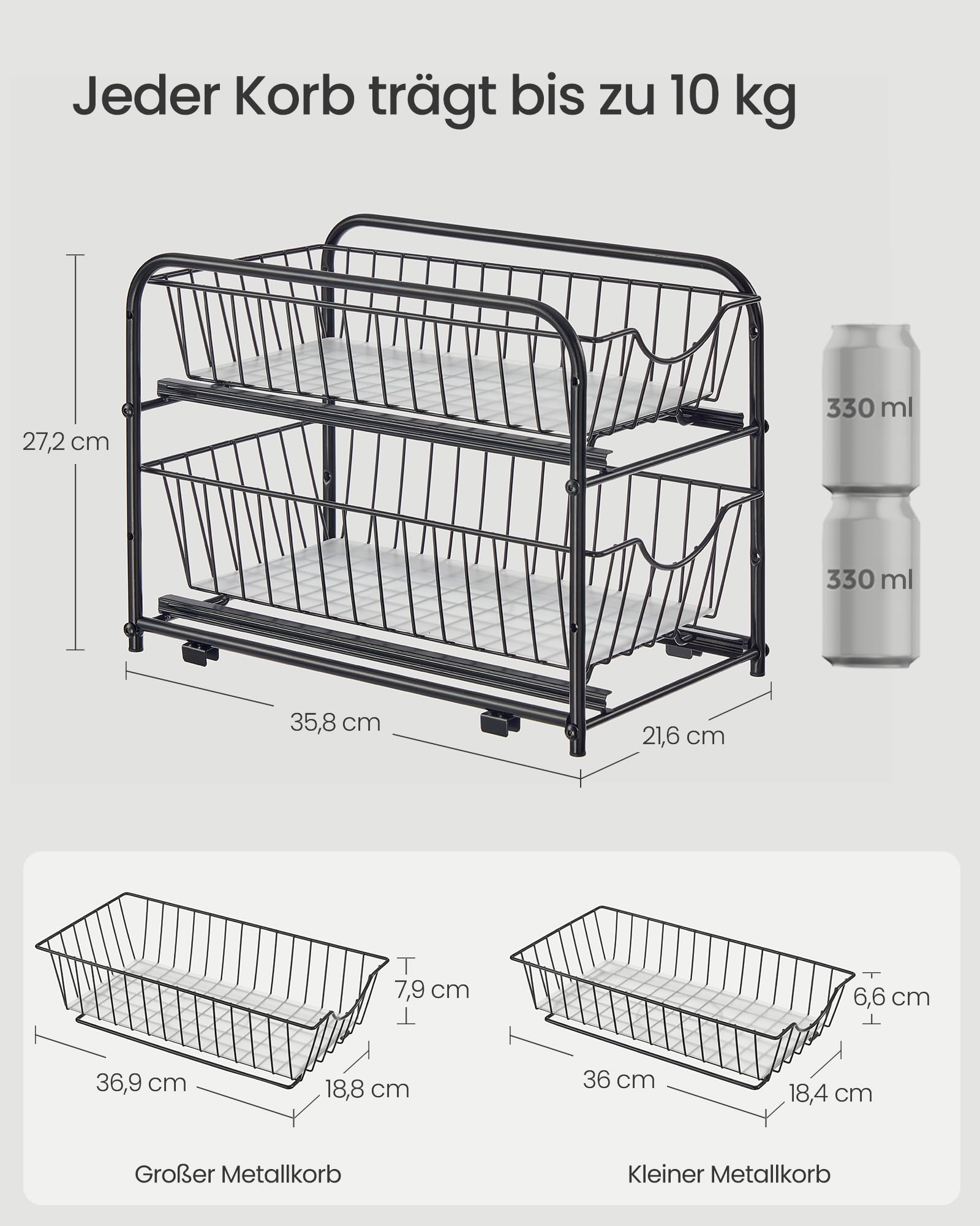 songmics-k-chen-organizer-kcs017b01v1-k-chenregal-2-ebenen-stapelbar-erweiterbar image 4