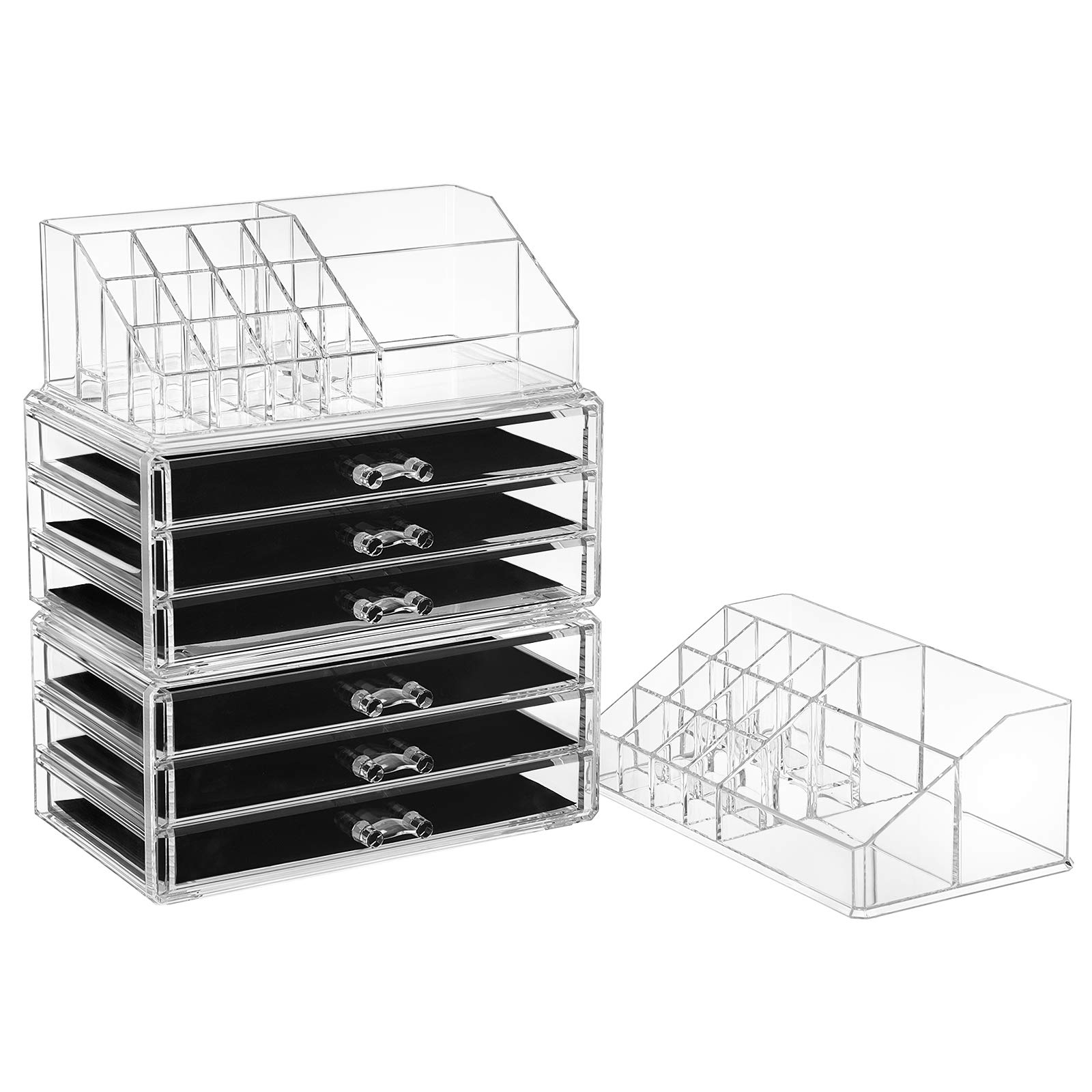 songmics-make-up-organizer-transparent-mit-3-schubladen-15-f-chern image 4