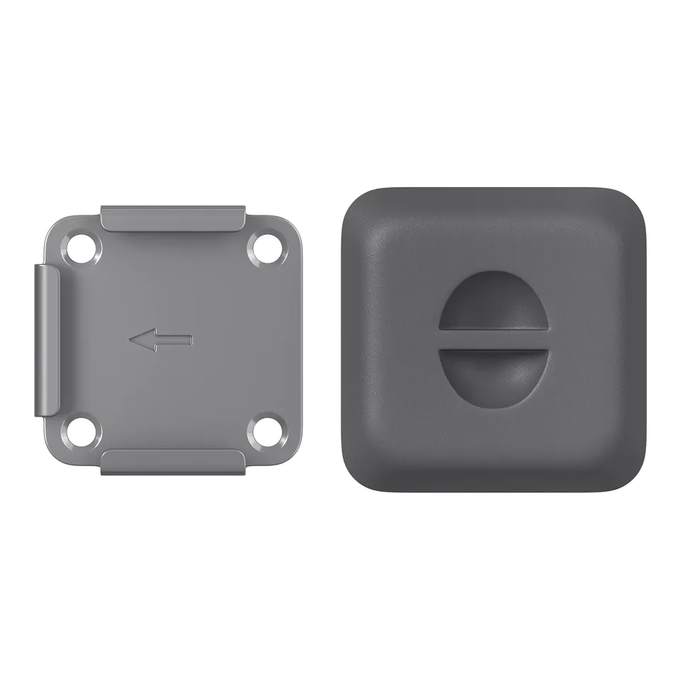 songmics-bodenhalterung-gsa004-f-r-seitenmarkisen-pfosten-metall-grau-mit-deckel image 1