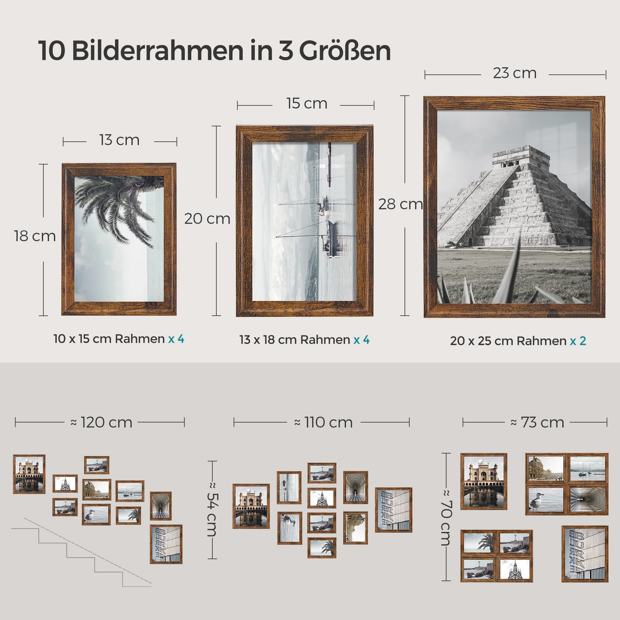 songmics-bilderrahmen-10er-set-rpf049x01-2x-20x25-4x-13x18-4x-10x15-cm-rustikale image 6