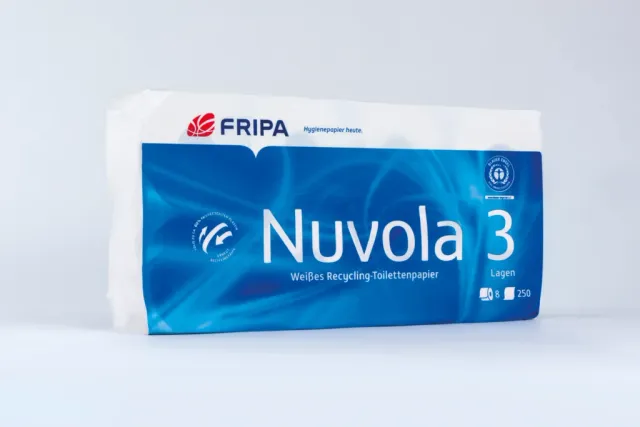 fripa-nuvola-toilettenpapier-3-lagig-recycling-hochwei image 1