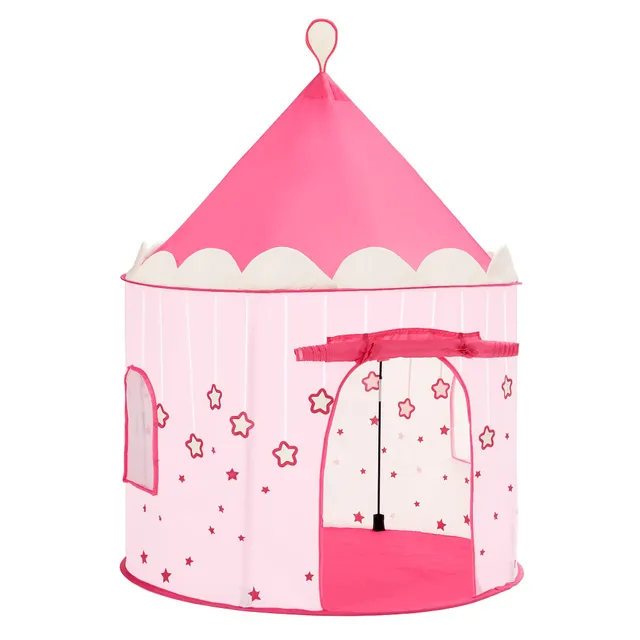 songmics-spielzelt-prinzessinnenschloss-lpt01pk-pink-101x135-cm image 1