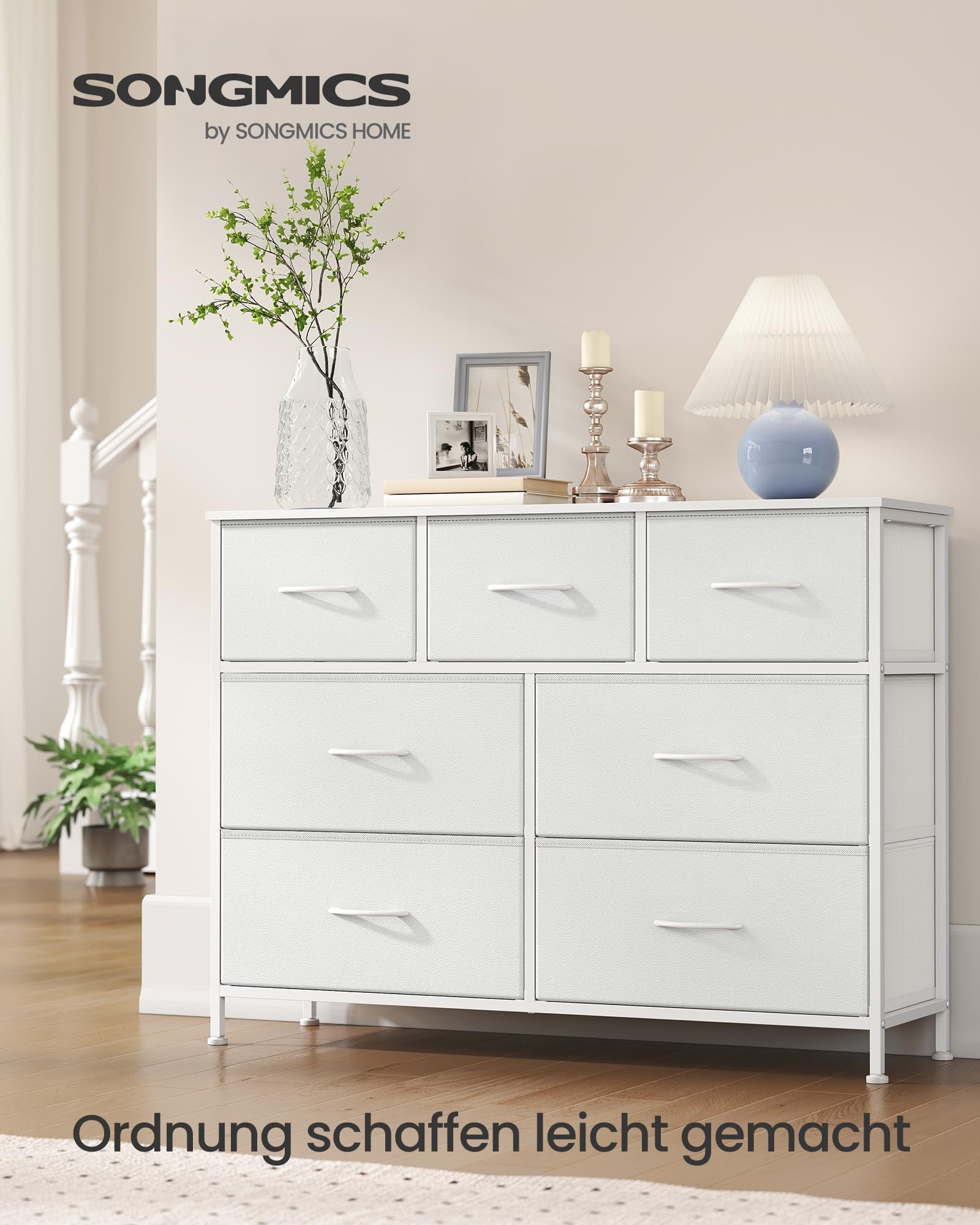 songmics-bellah-lgs323wh01-kommode-7-schubladen-wolkenwei-schneewei image 3