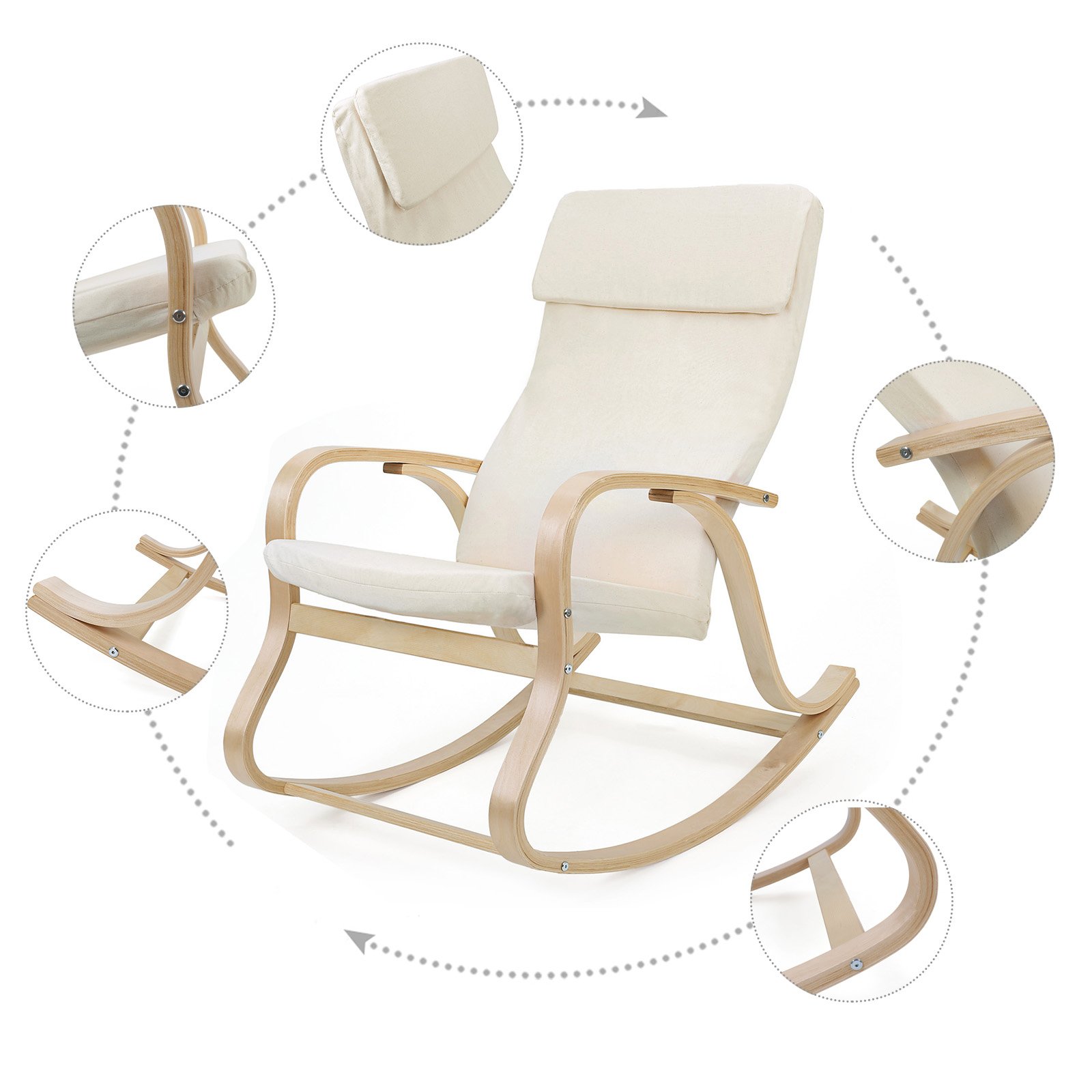 songmics-schaukelstuhl-schwingsessel-relaxstuhl-beige-lyy30m image 5