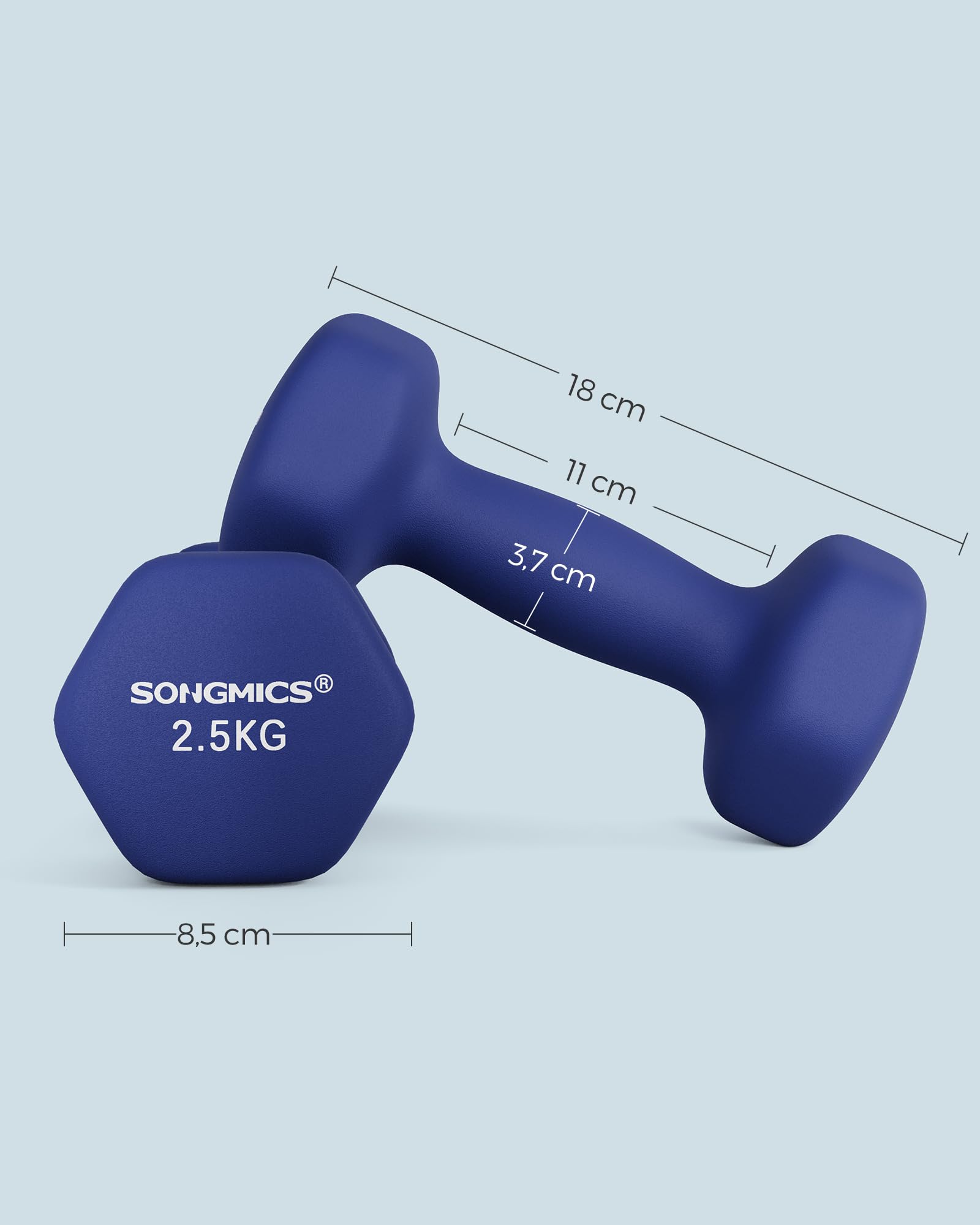 songmics-kurzhanteln-2er-set-hexagon-neopren-krafttraining image 5
