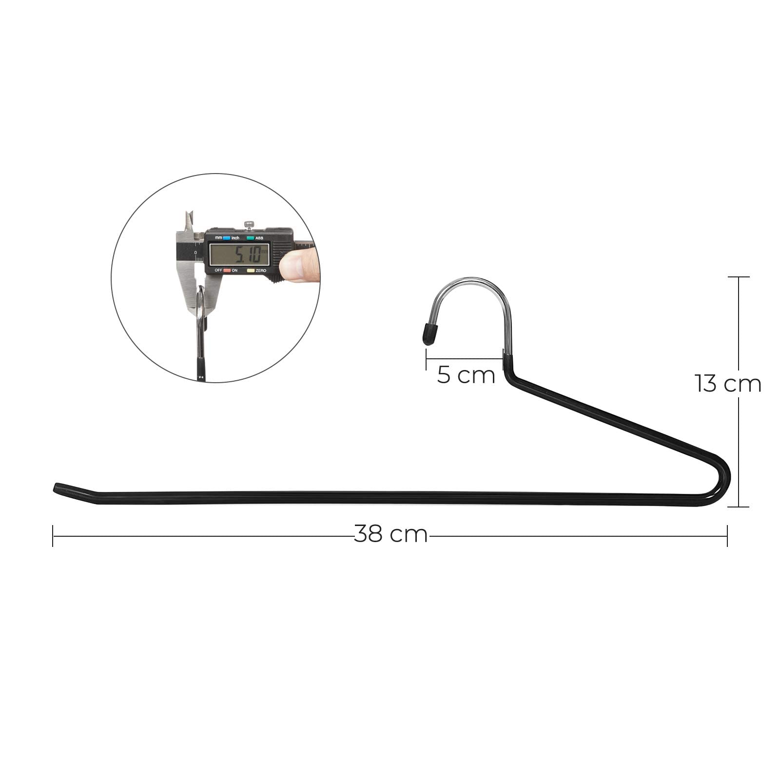 songmics-hosenb-gel-20er-set-38-cm-offen-schwarz image 5