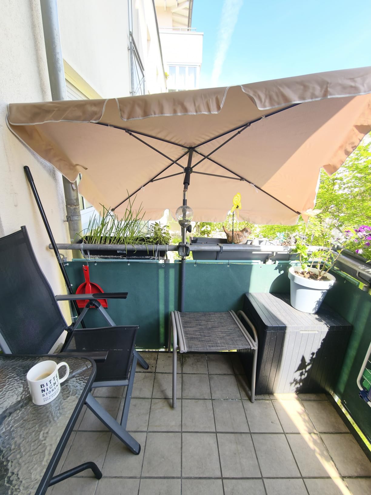 Perfekt für kleinen Balkon