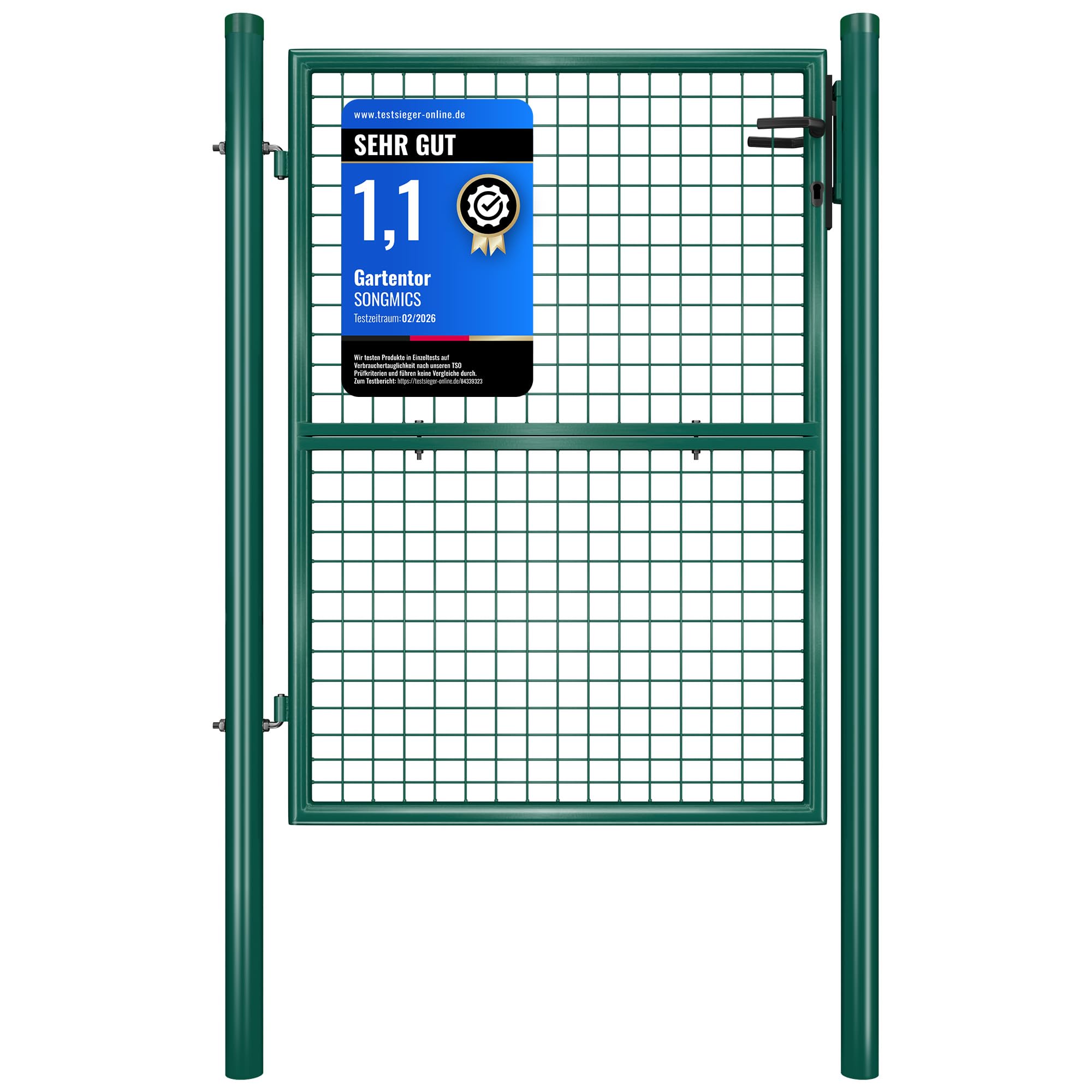 songmics-gartentor-gartent-r-stahl-gr-n-ggd175g image 1