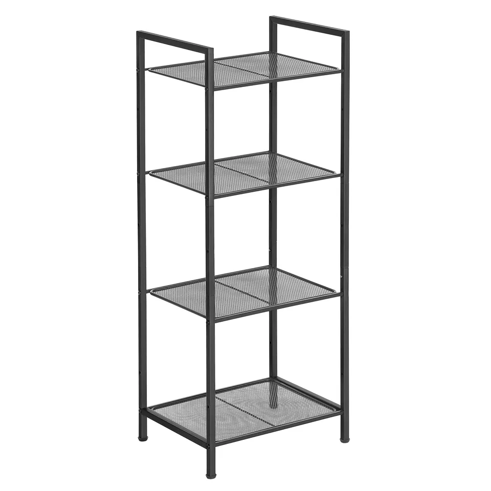 songmics-standregal-bsc034b01-metall-mit-4-ebenen-38x30x96-cm-schwarz image 1