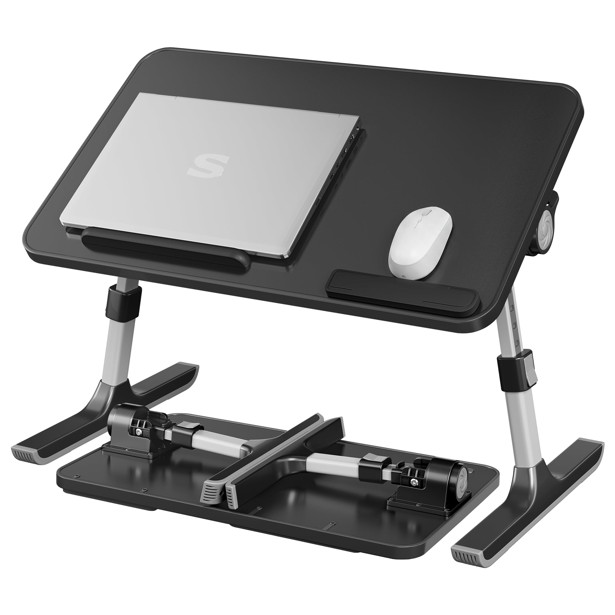 songmics-laptoptisch-60x40-cm-betttisch-h-henverstellbar-schwarz image 7