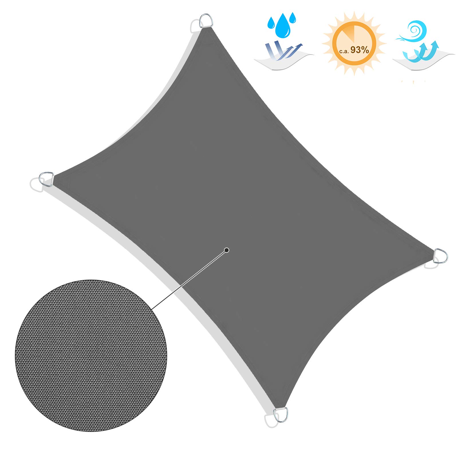 songmics-sonnensegel-4-x-6-m-rechteck-pes-anthrazit-gsh46gyv1 image 4