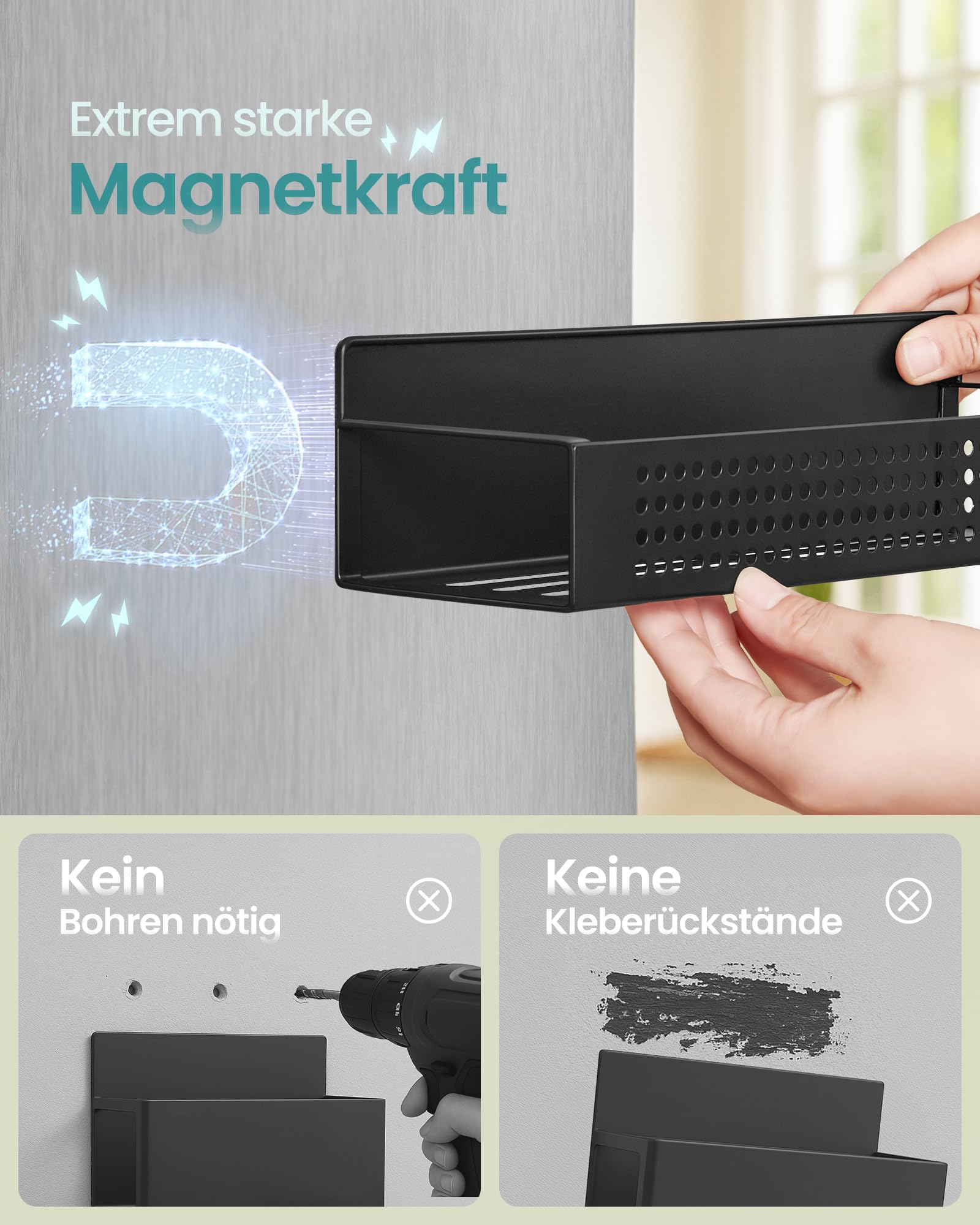 songmics-kcs061b01-gew-rzregal-magnetisch-4er-set-schwarz image 3