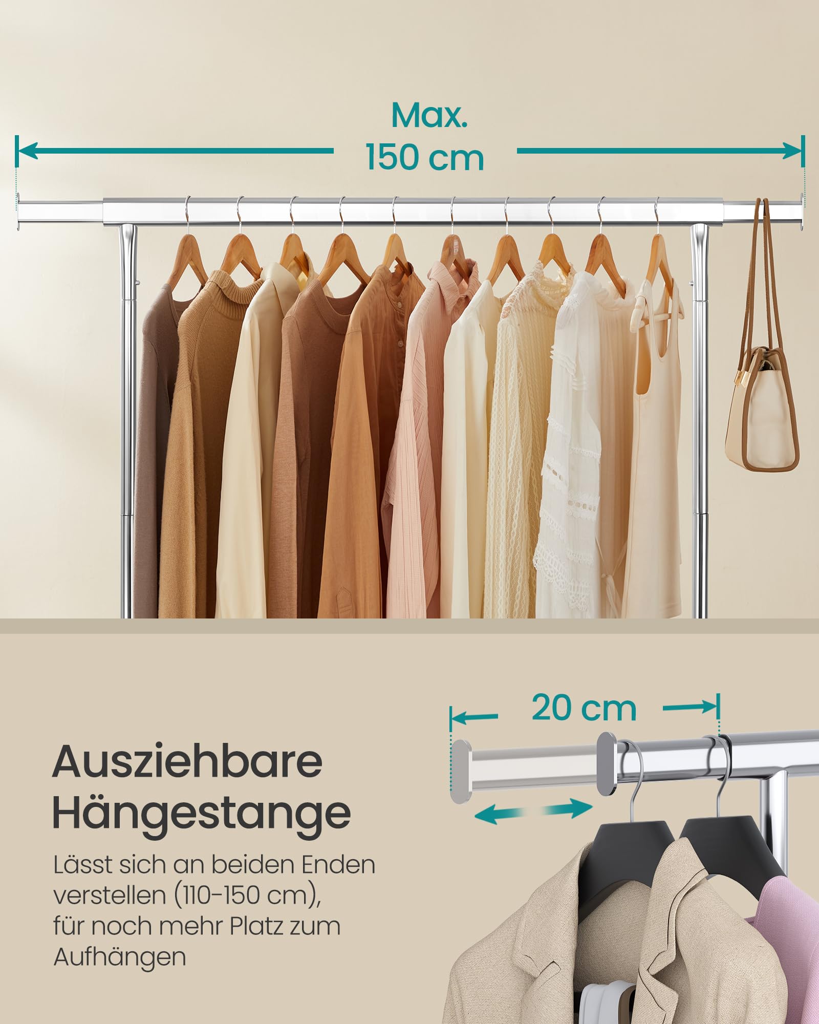 songmics-kleiderst-nder-hsr11s-rollgarderobe-chrom-130-kg image 4