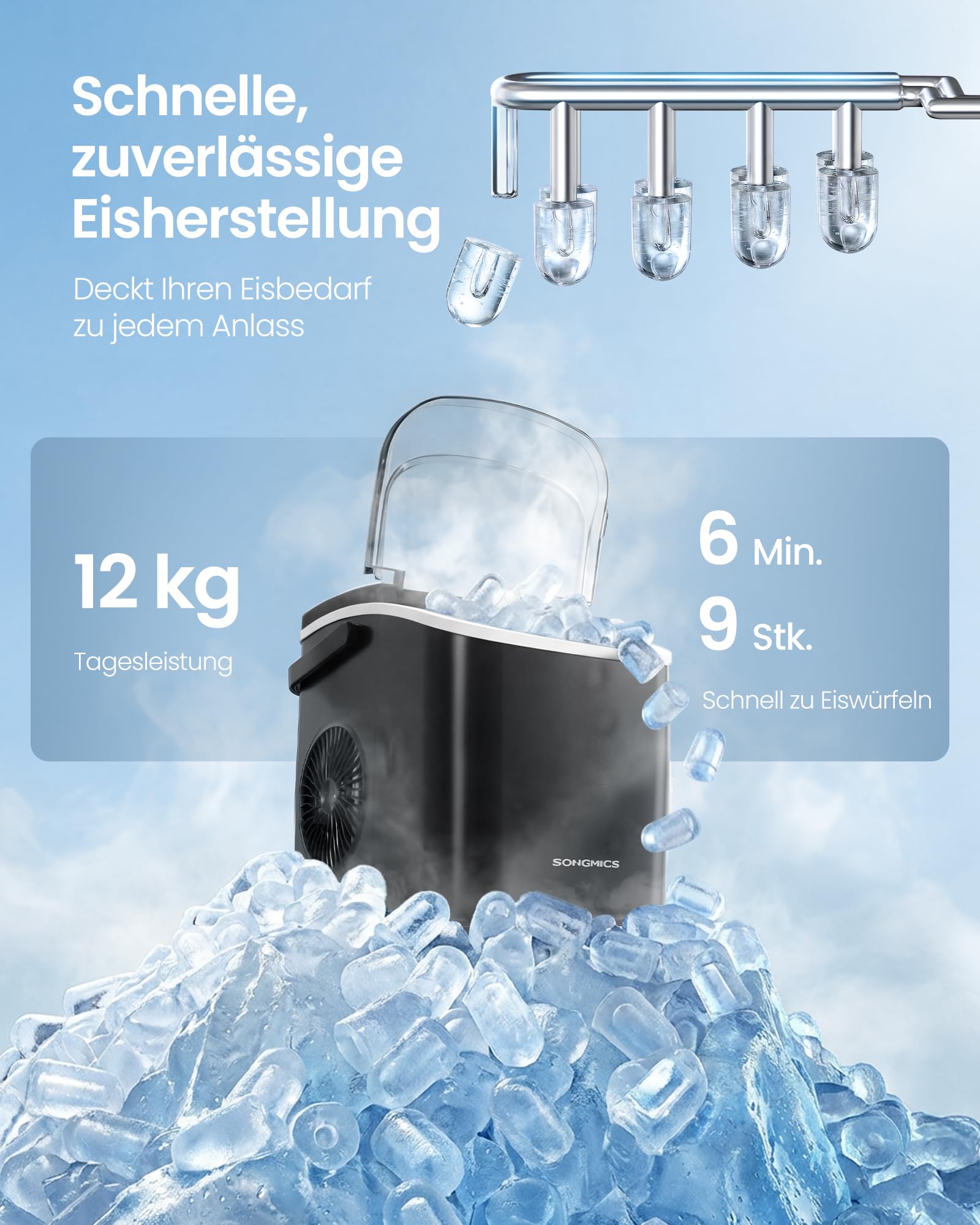 songmics-eisw-rfelmaschine-12-kg-24h-2-gr-en-selbstreinigung-tintenschwarz-xzb00 image 3