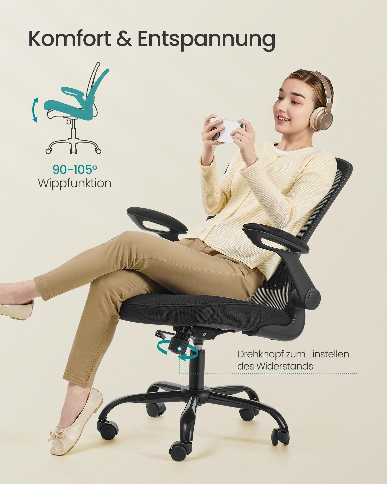 songmics-b-rostuhl-obn37bk-ergonomisch-mit-mesh-lendenst-tze-schwarz image 6