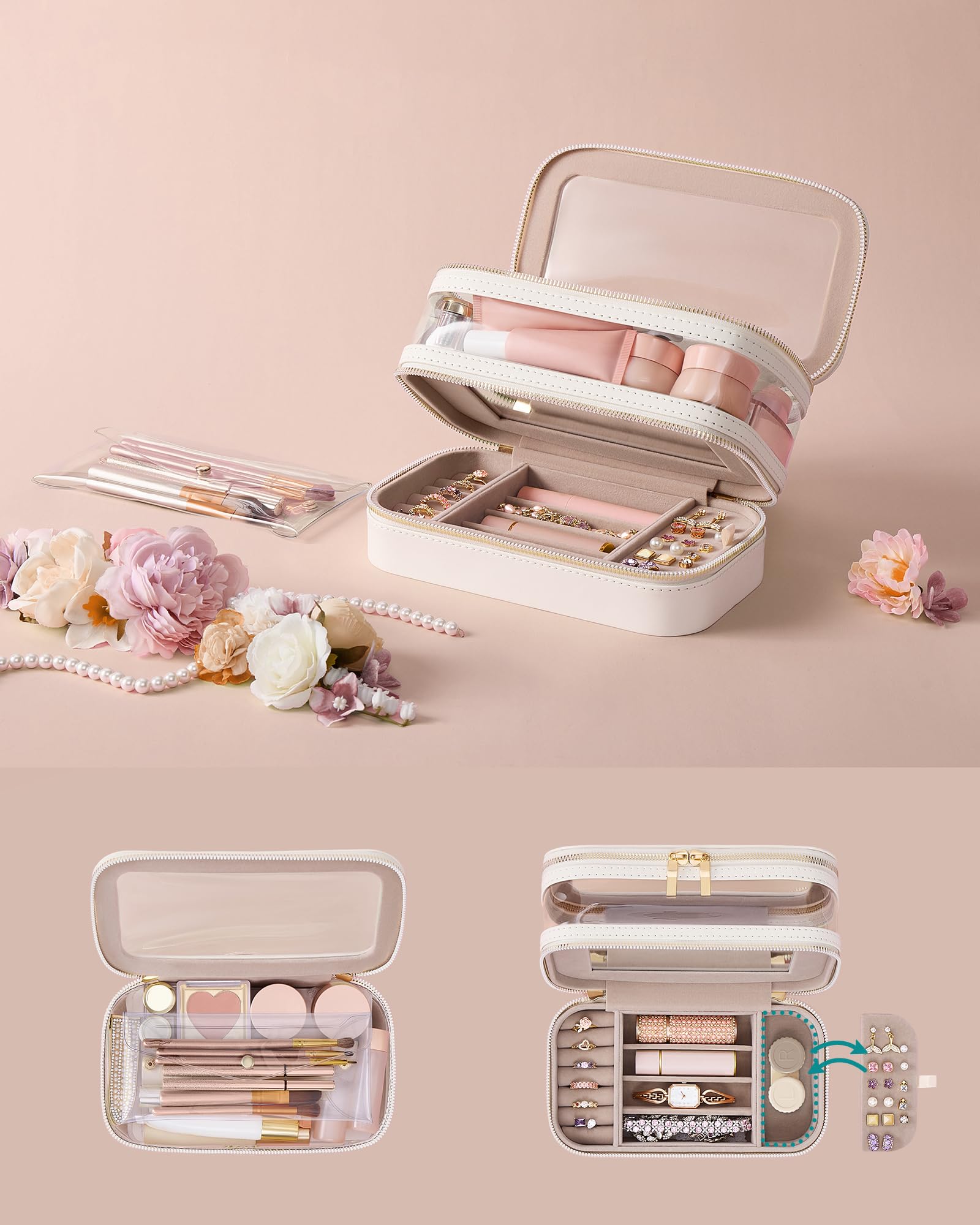 songmics-make-up-tasche-jka026w01-kosmetik-organizer-wolkenwei-22-x-12-x-12-cm image 3