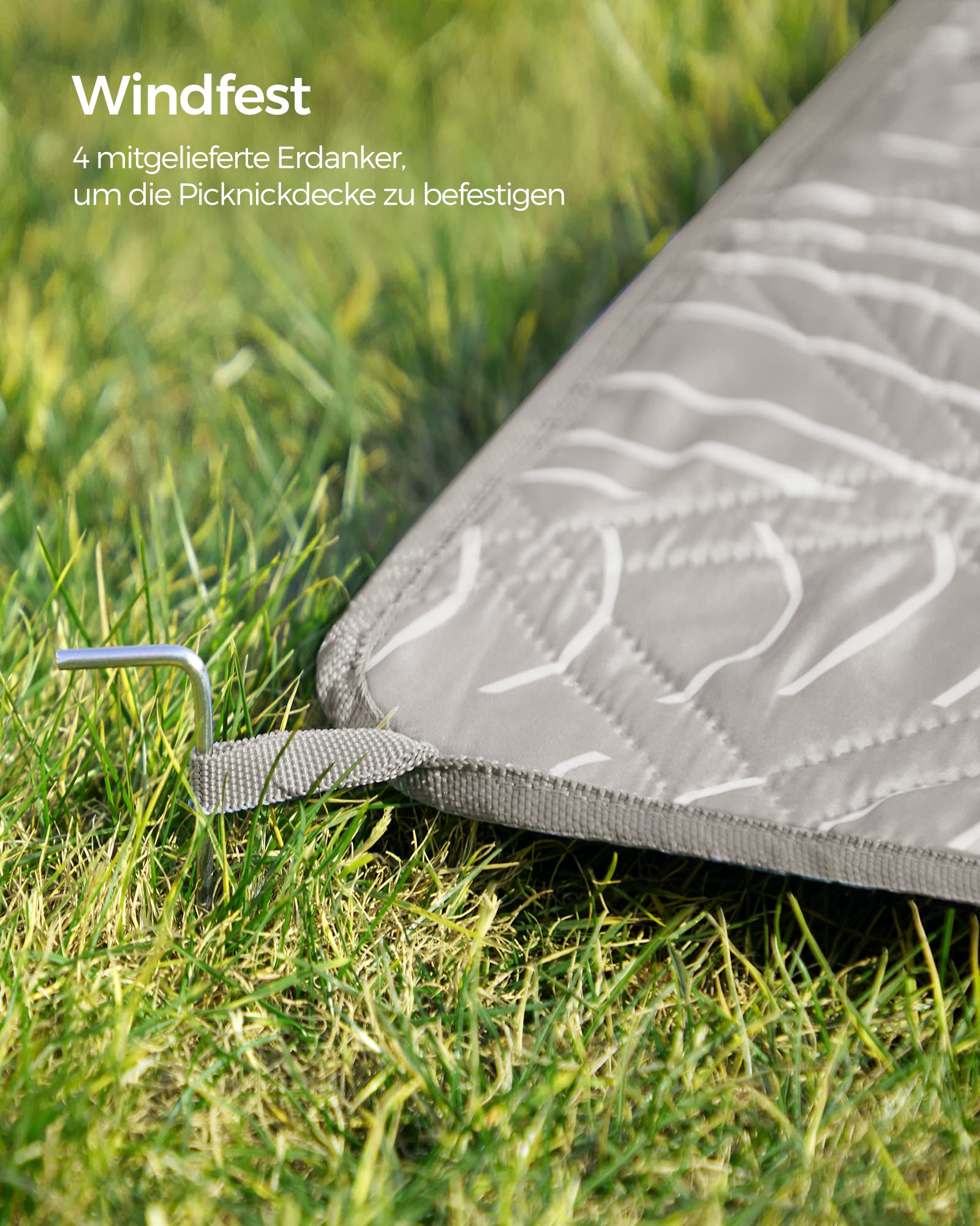 songmics-gcm010b02-picknickdecke-200-x-200-cm-khaki-farn image 5