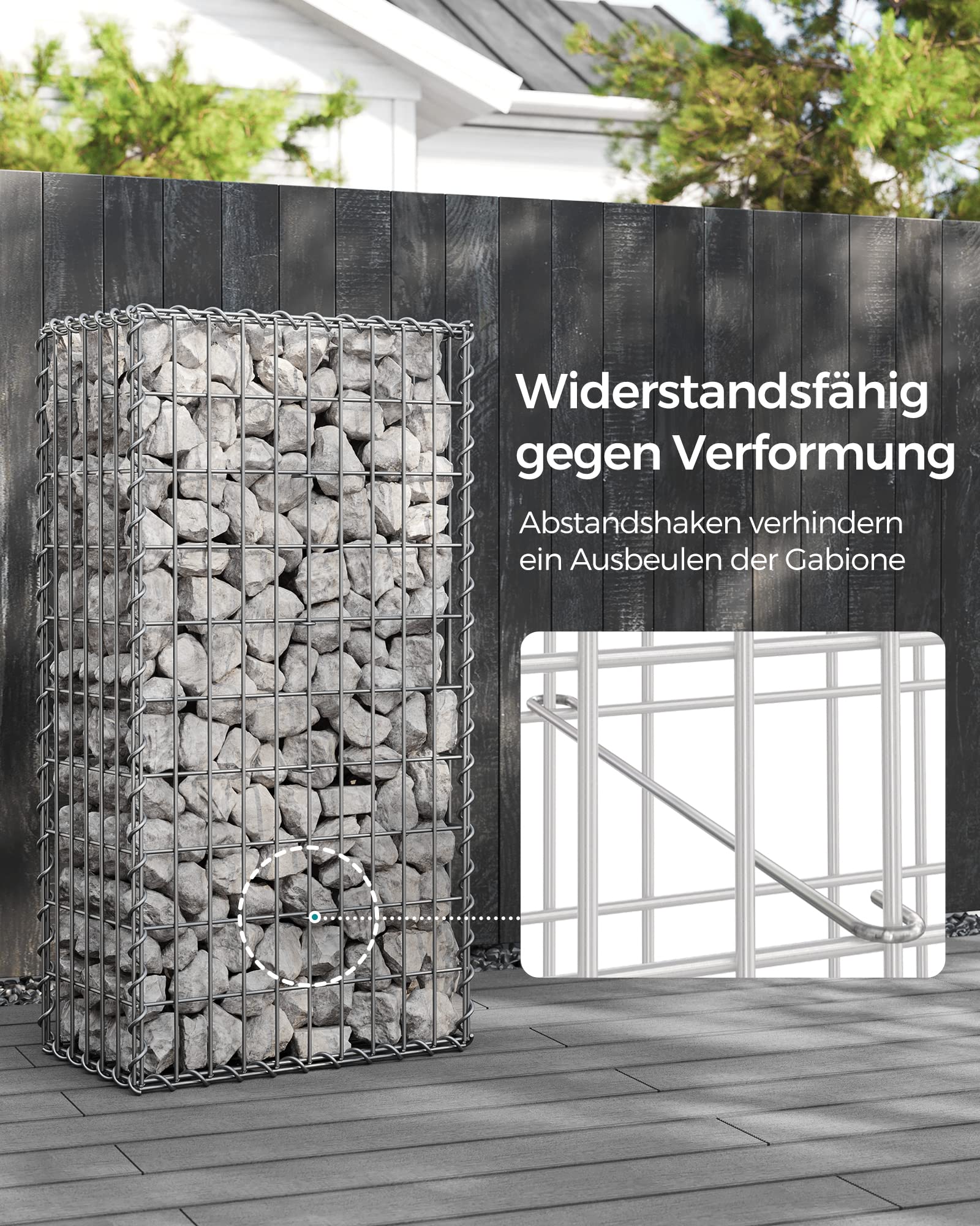 songmics-gabionenkorb-ggb153-100x50x30-cm-steinkorb-verzinkt-4-mm-silber image 4