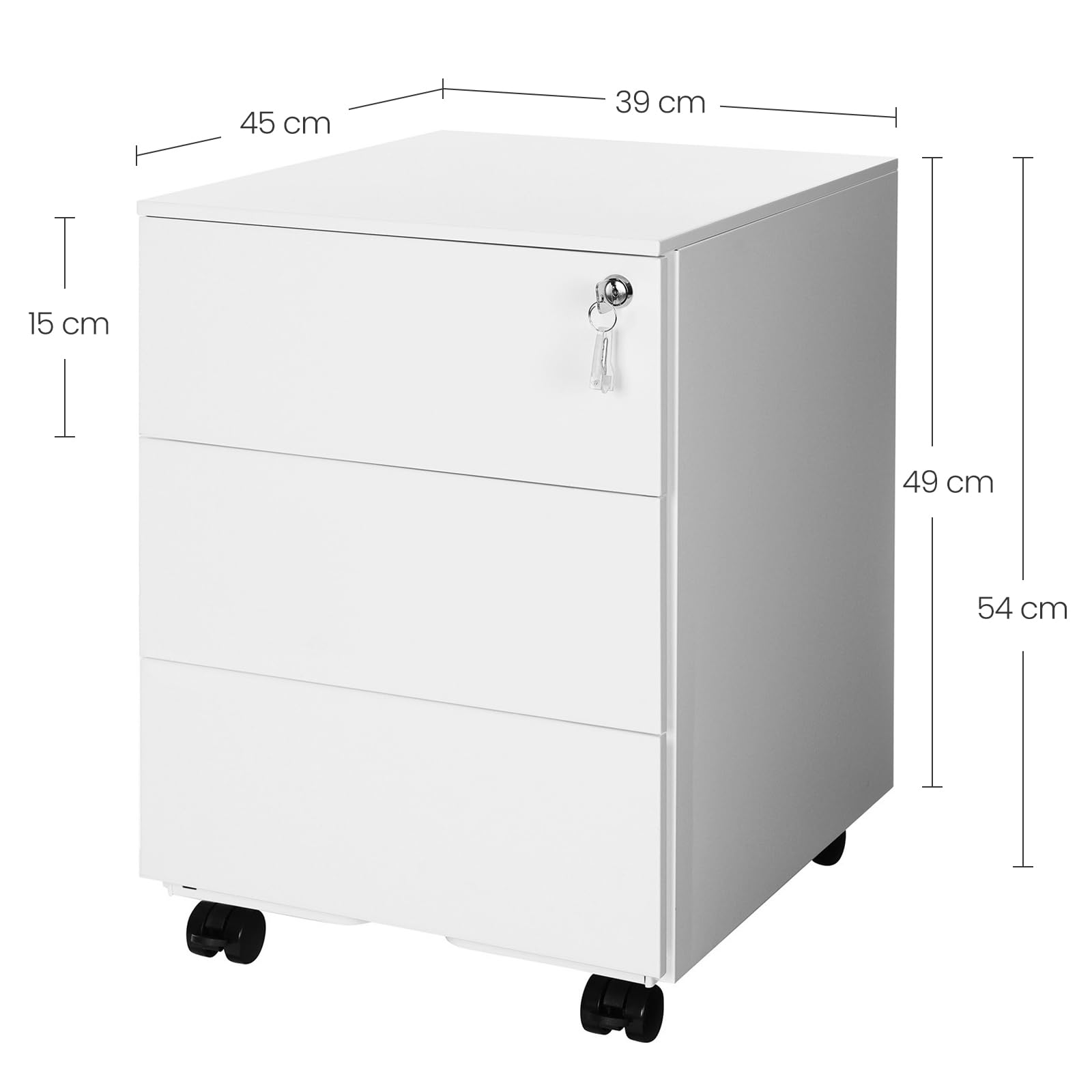 songmics-schubladenschrank-ofc63wt-rollcontainer-45-x-39-x-54-cm-3-schubladen-wo image 3