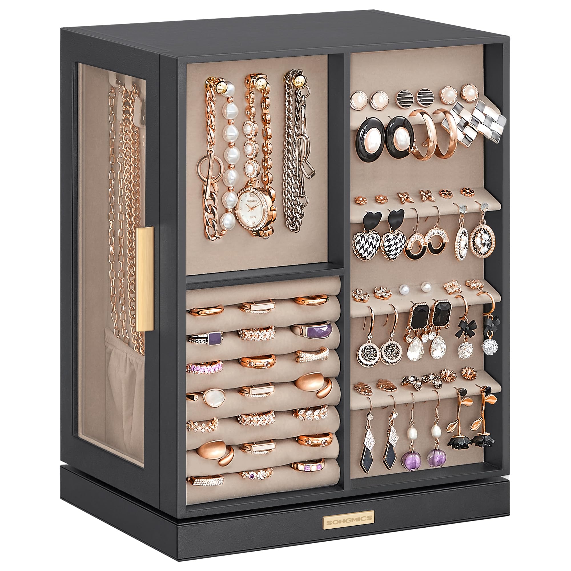 songmics-gisella-schmuckk-stchen-360-drehbar-5-schubladen-wolkenwei-jbc170w01 image 8