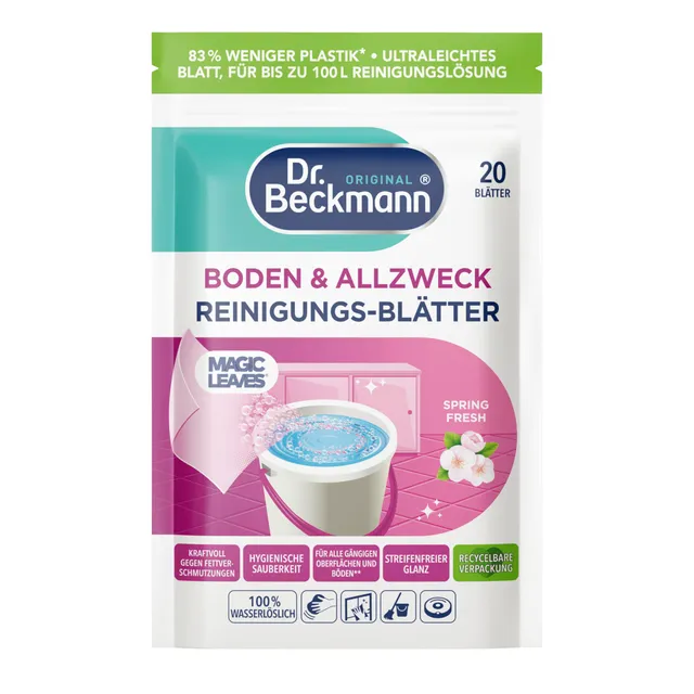 dr-beckmann-allzweck-reinigungs-bl-tter-spring-fresh-20-st-ck image 1