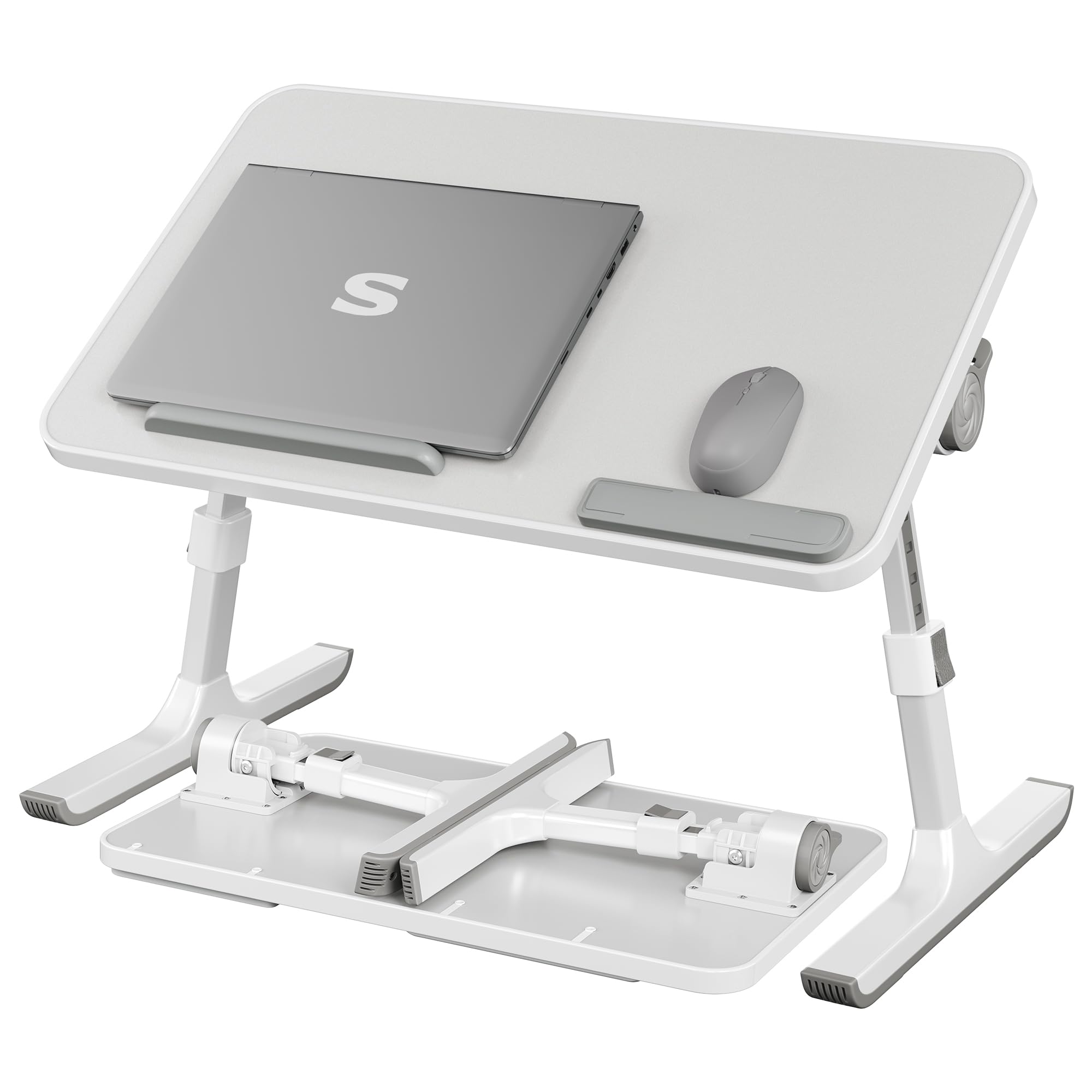 songmics-laptoptisch-60x40-cm-betttisch-h-henverstellbar-schwarz image 8