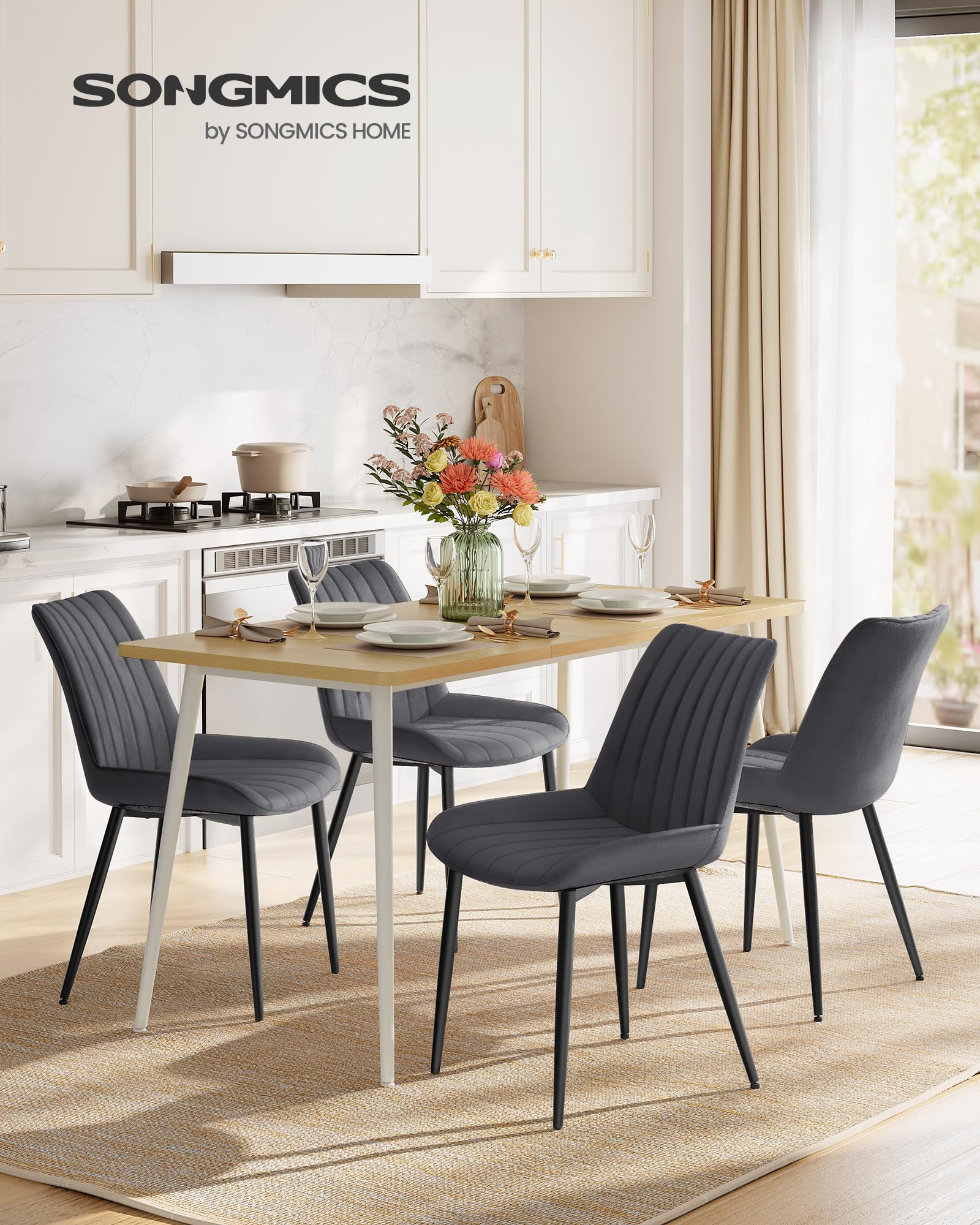 songmics-esszimmerst-hle-4er-set-samt-grau-tintenschwarz-ldc090g54 image 2