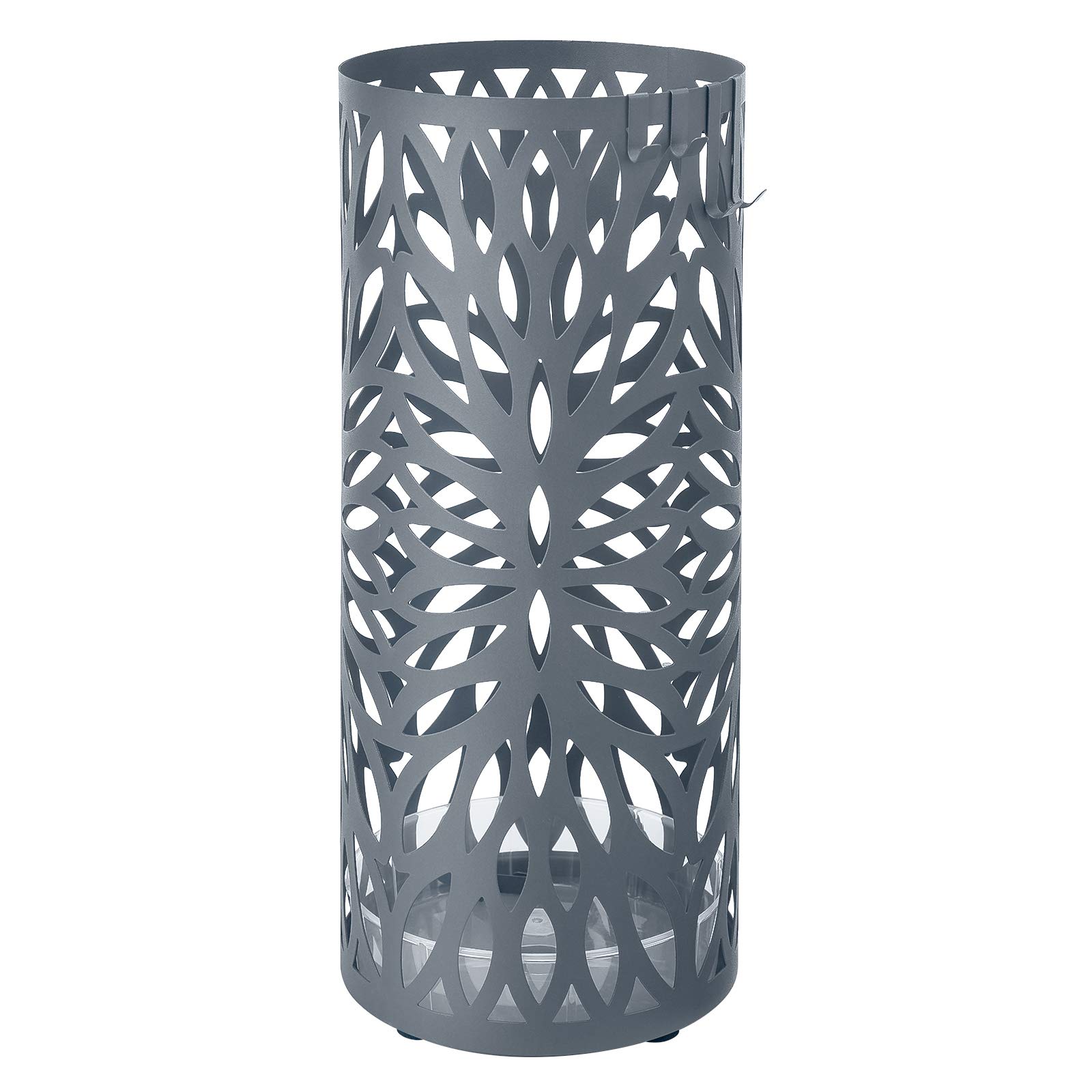 songmics-schirmst-nder-luc020g01-runder-metall-schirmst-nder-19-5-x-49-cm-anthra image 1