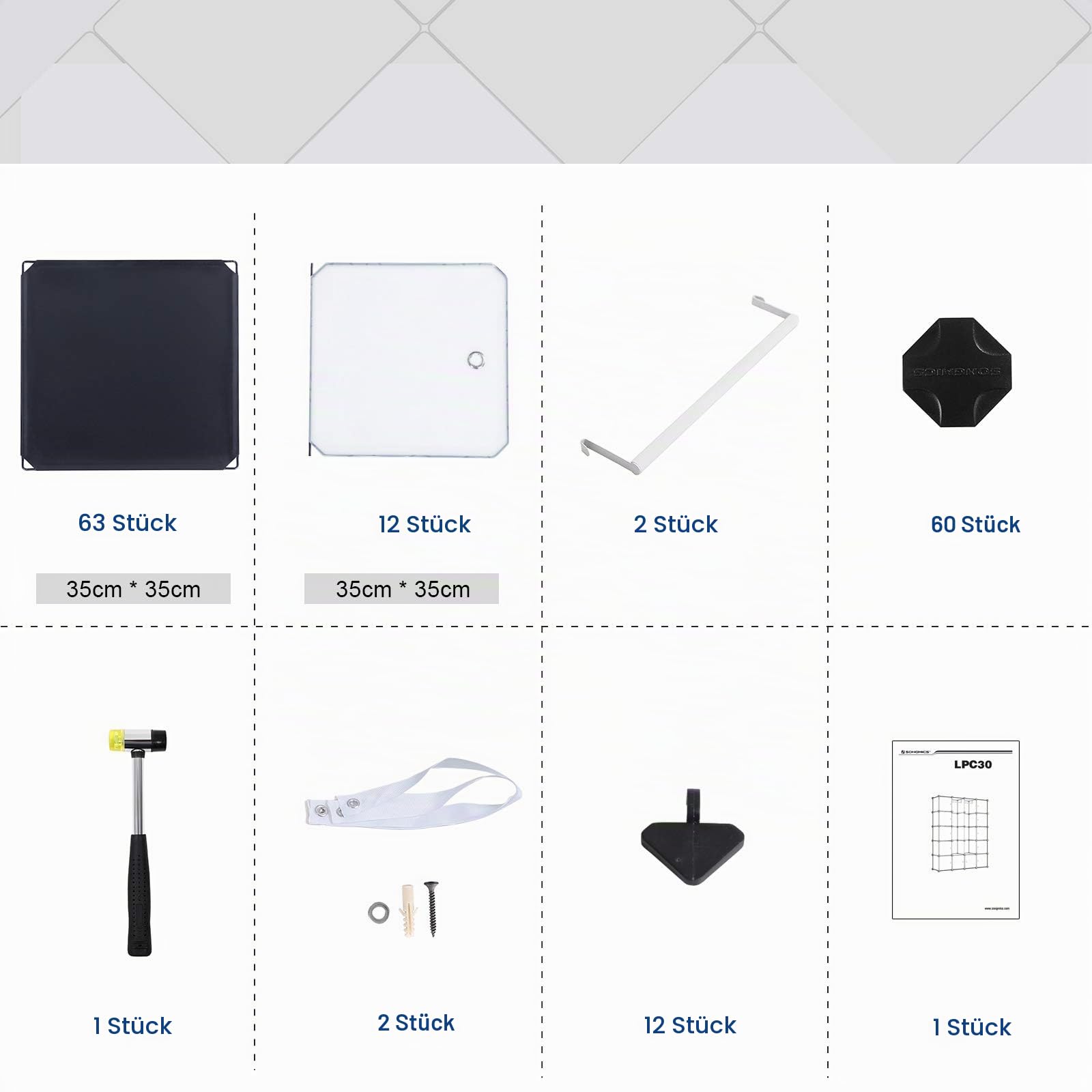 songmics-kleiderschrank-steckregal-lpc30h-143-x-178-x-36-cm-schwarz-mit-2-kleide image 7