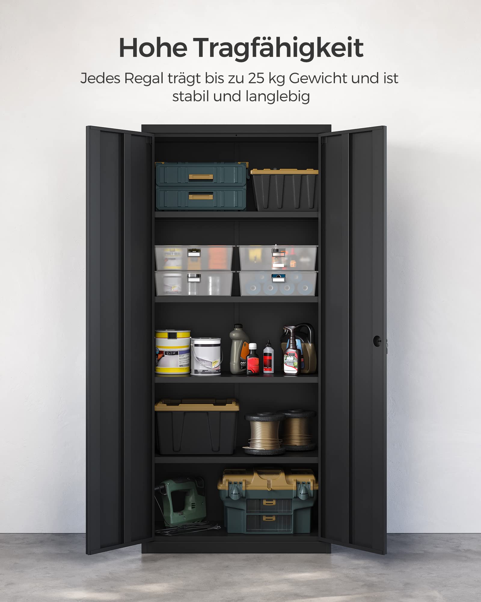 songmics-aktenschrank-metall-5-ebenen-80x40x180-cm-mit-schloss-omc015b01 image 6