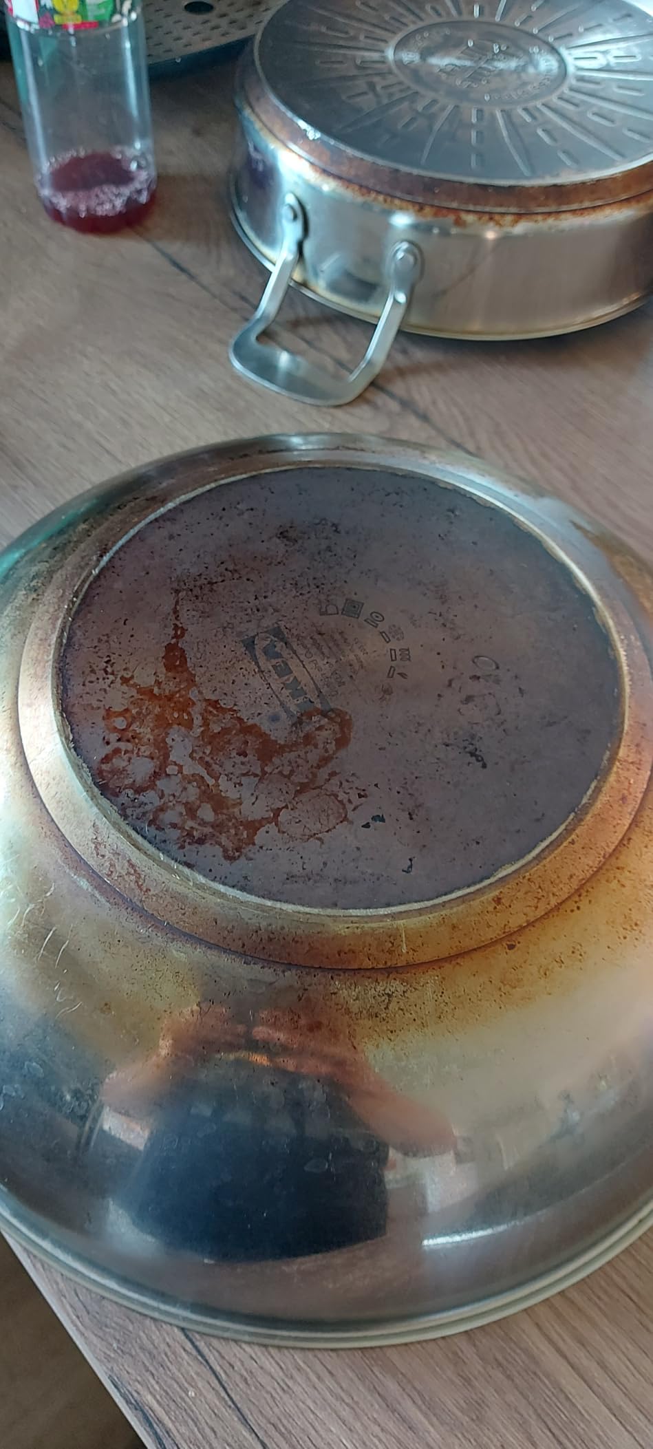 Backblech gerettet
